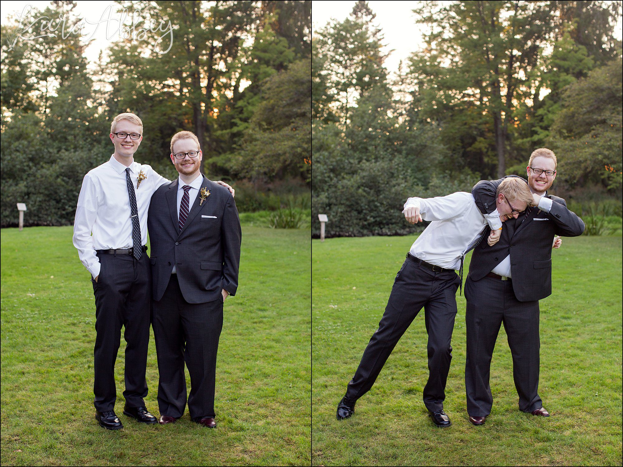 Groomsmen Portraits at Green Gables in Jennerstown, PA