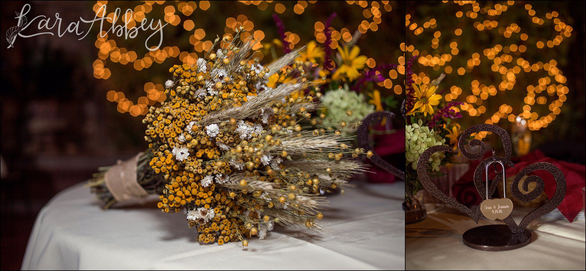 Reception Details at Green Gables in Jennerstown, PA