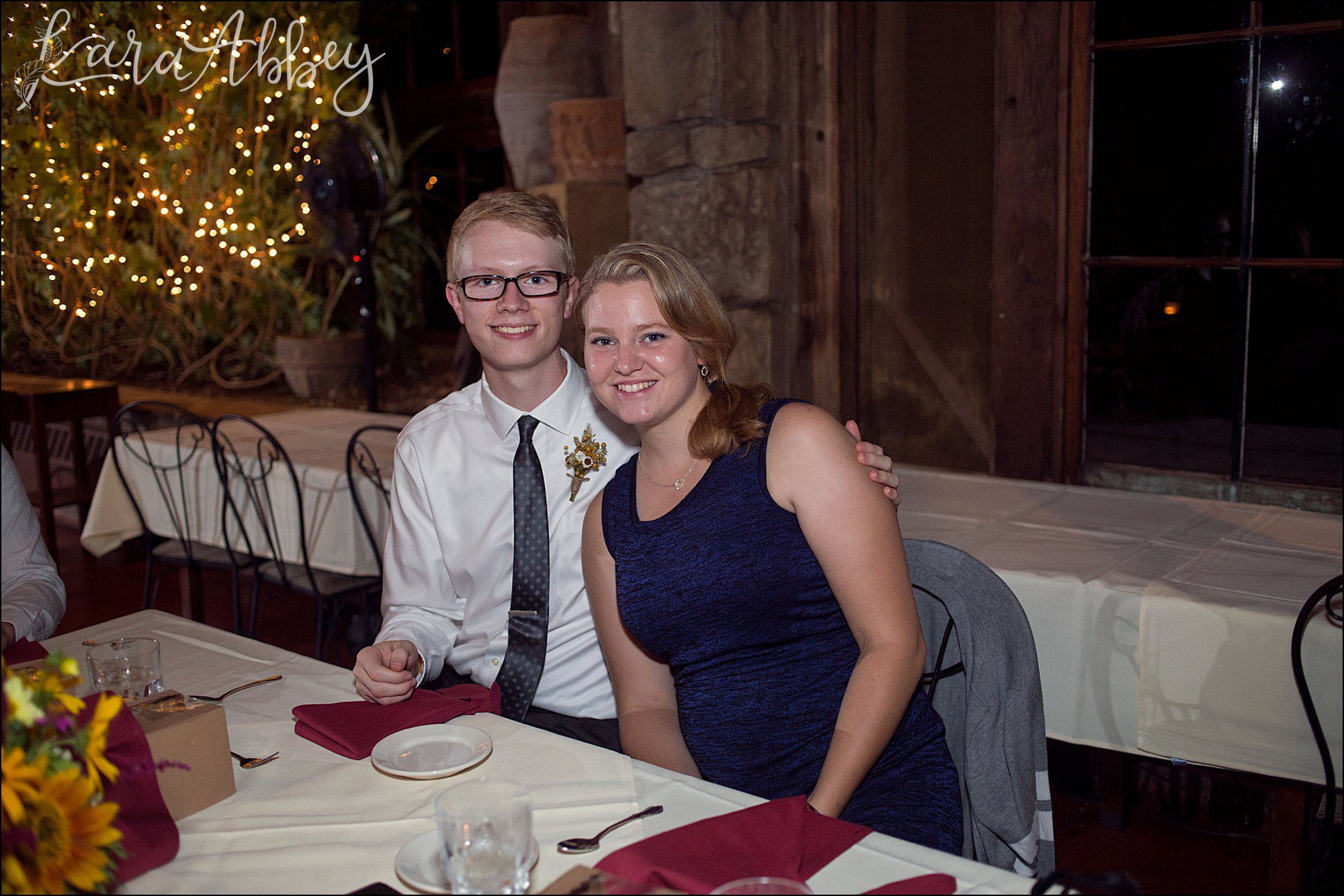 Reception at Green Gables in Jennerstown, PA