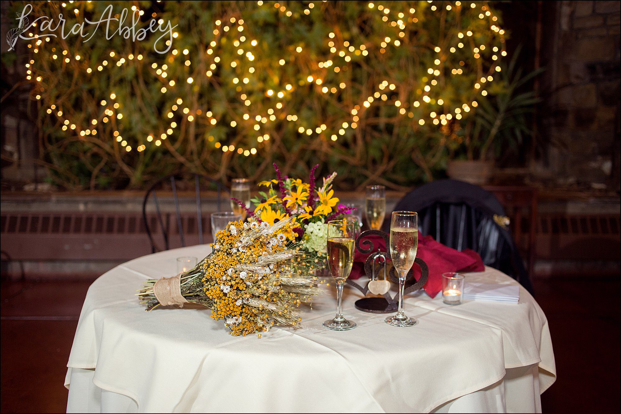 Reception Details at Green Gables in Jennerstown, PA