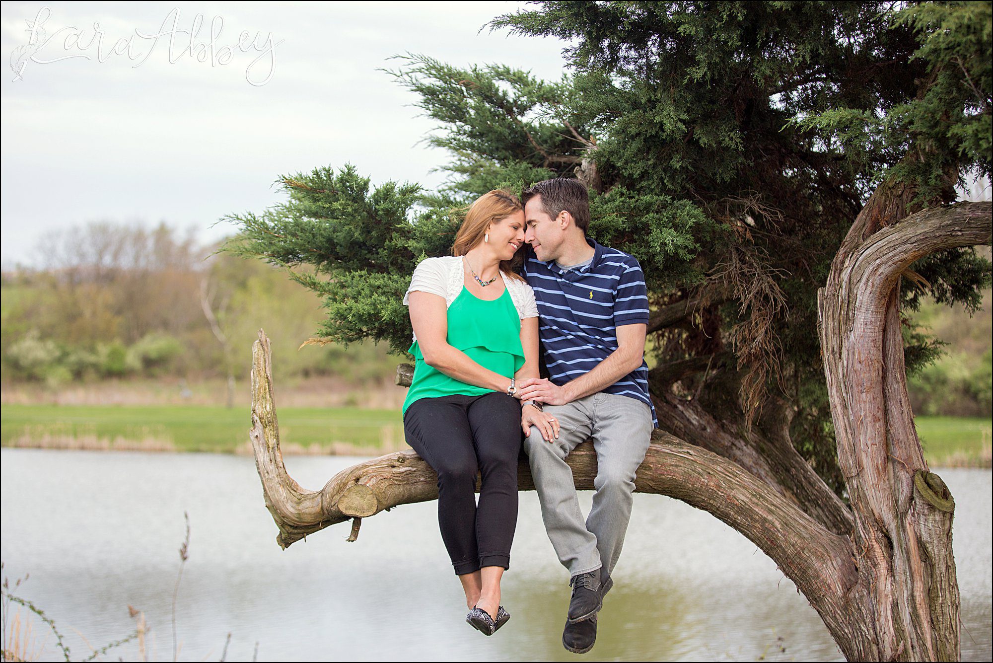FUN Spring Engagement Photos at Mammoth Park in Mount Pleasant, PA