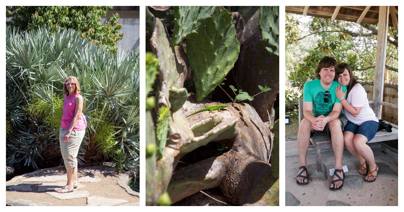 Our Vacation to Texas - at the Botanical Gardens