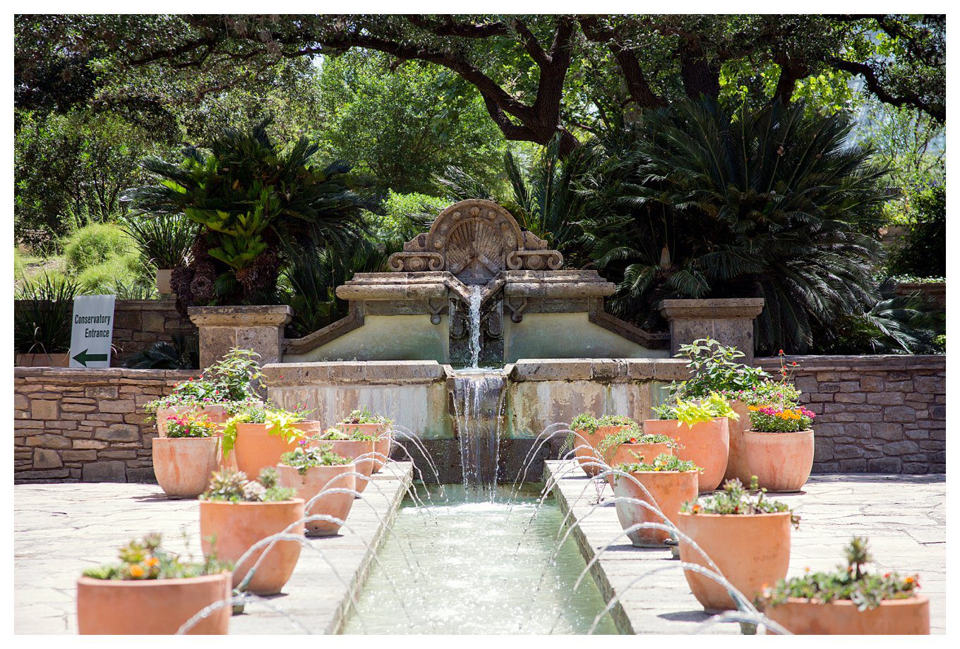 Our Vacation to Texas - at the Botanical Gardens