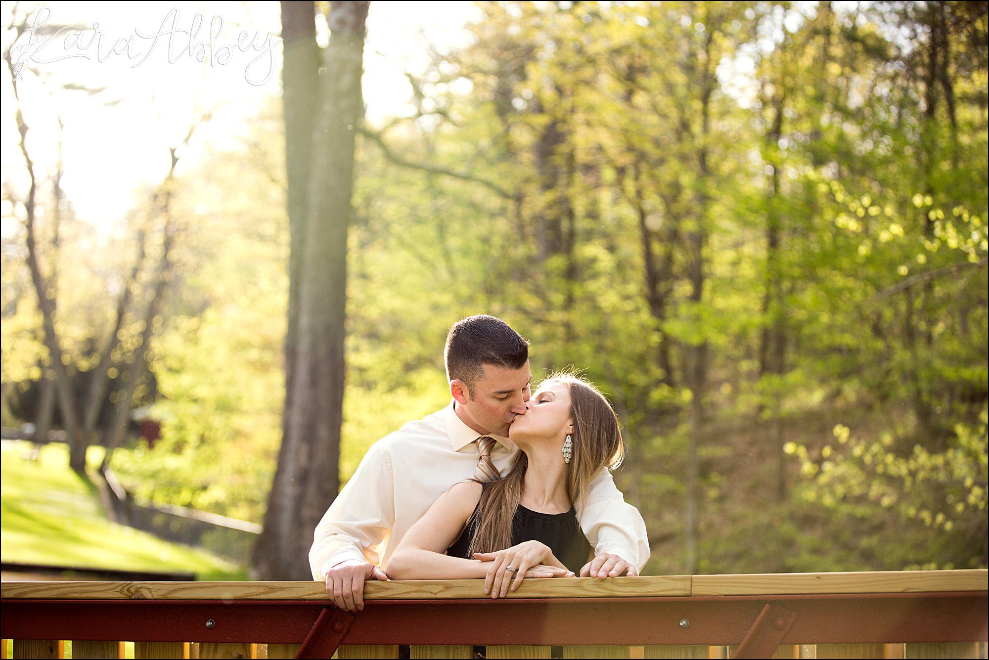 Waterfall Engagement Photos by Irwin, PA Wedding Photographer