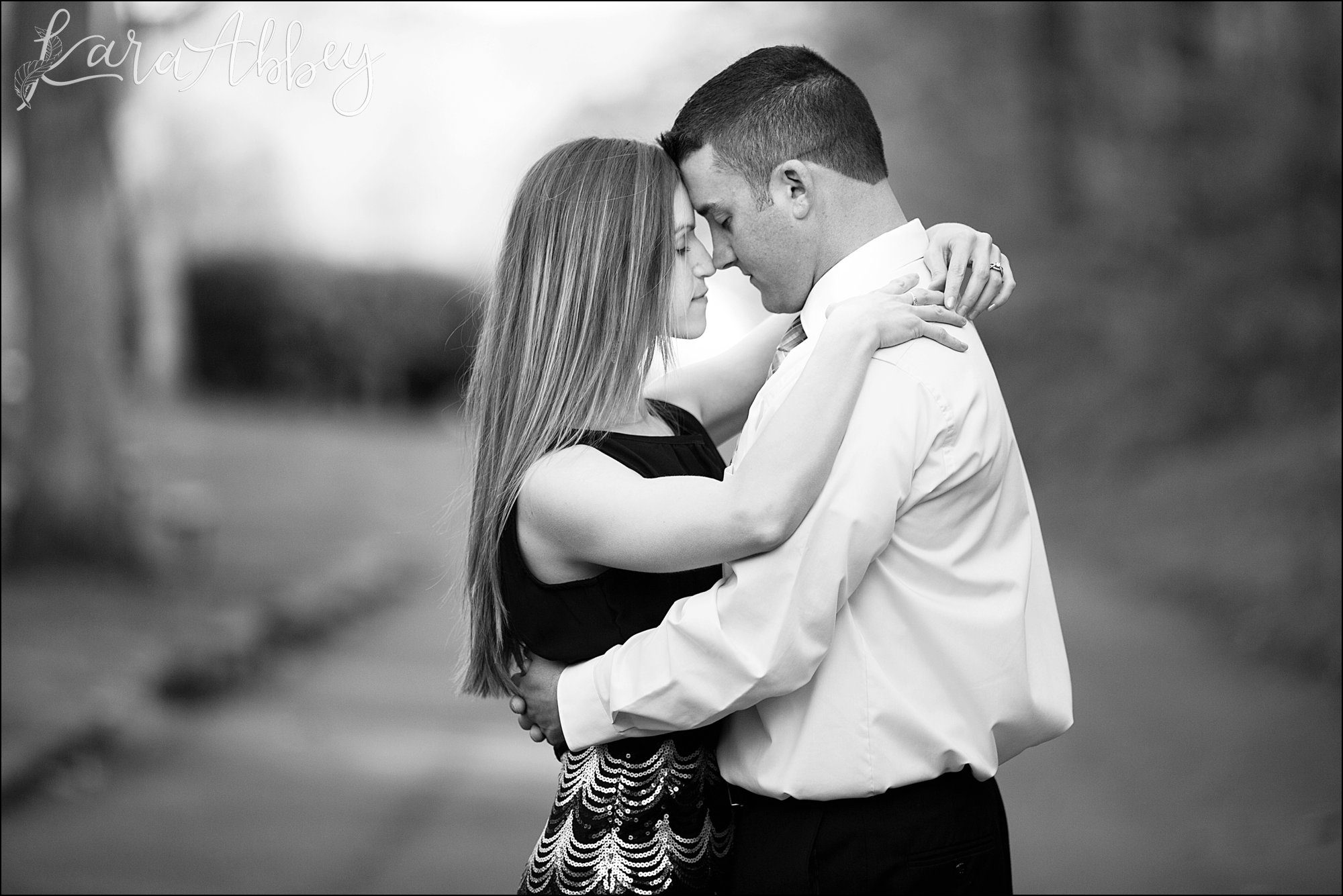 Waterfall Engagement Photos by Irwin, PA Wedding Photographer