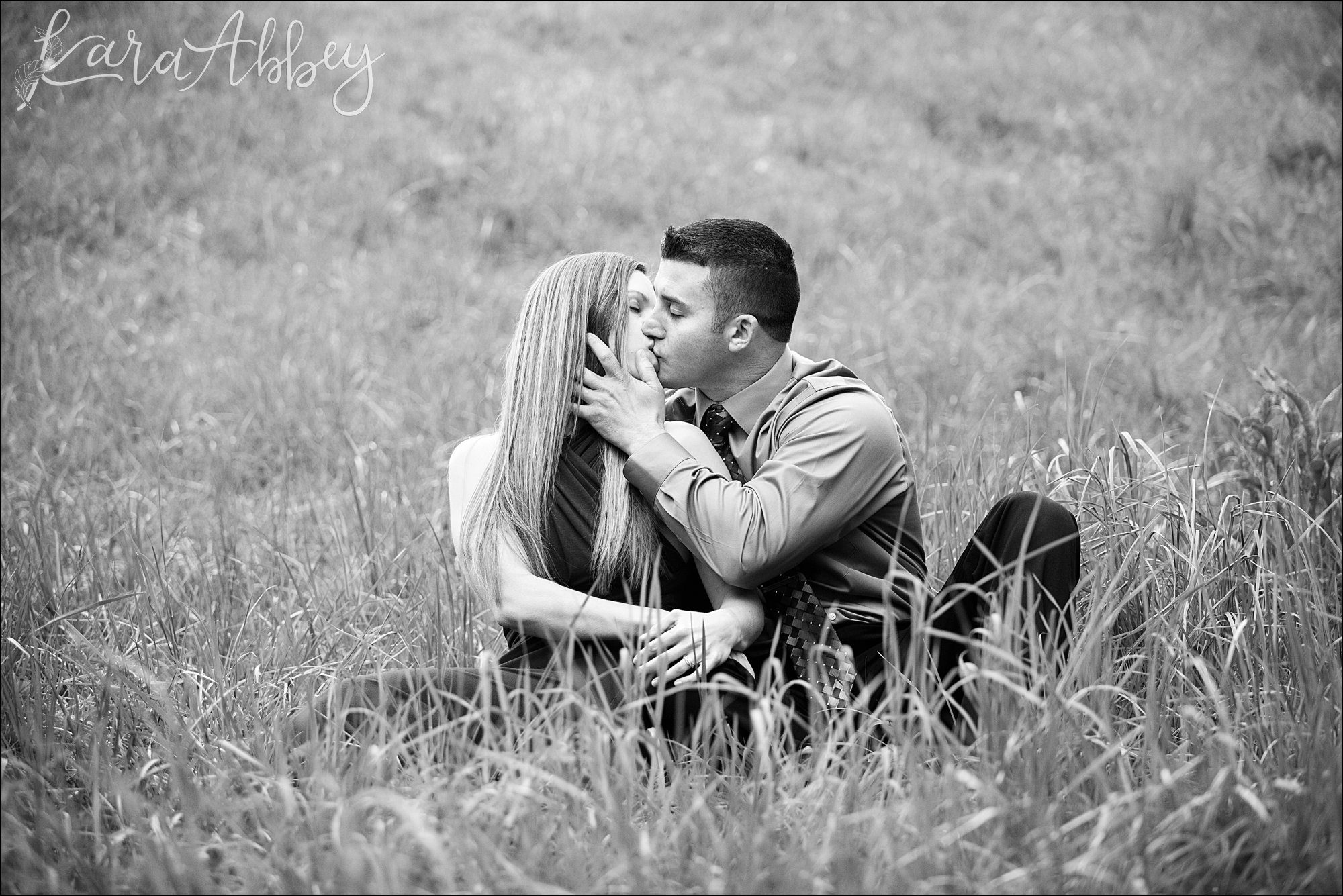 Waterfall Engagement Photos by Irwin, PA Wedding Photographer