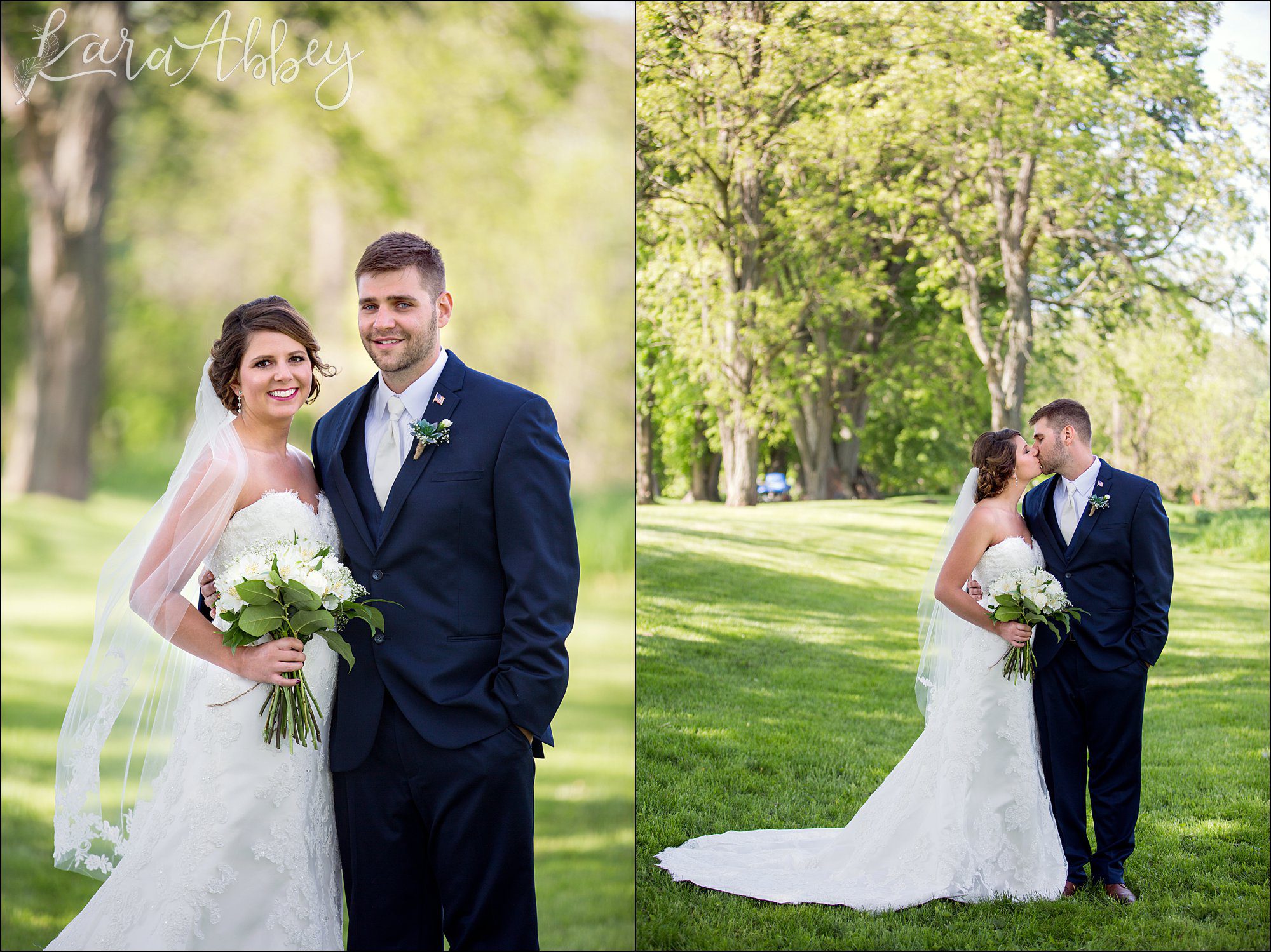 Burgundy & Navy Spring Wedding Inspiration - Bride & Groom Portraits