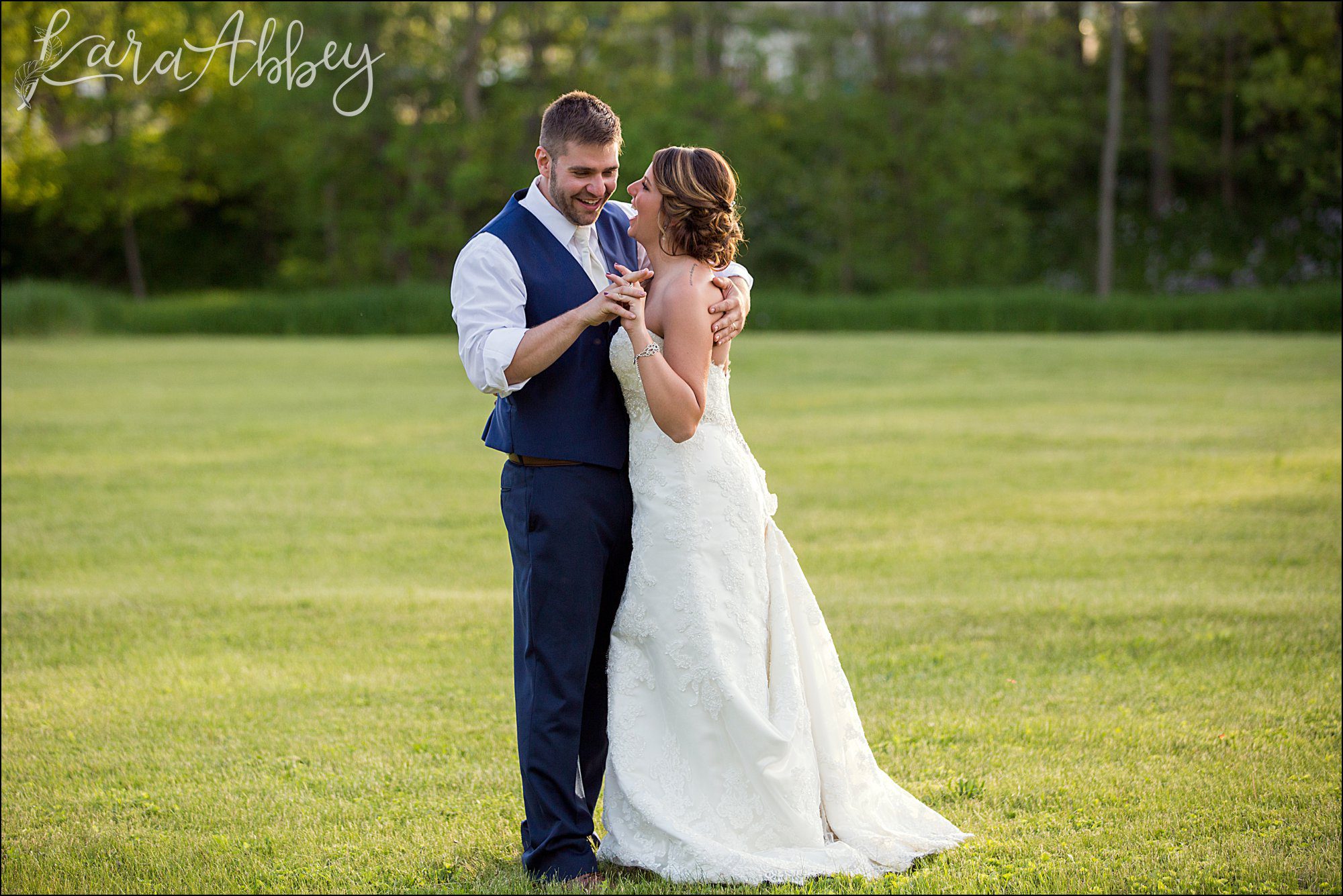 Burgundy & Navy Spring Wedding Inspiration - Sunset Portraits