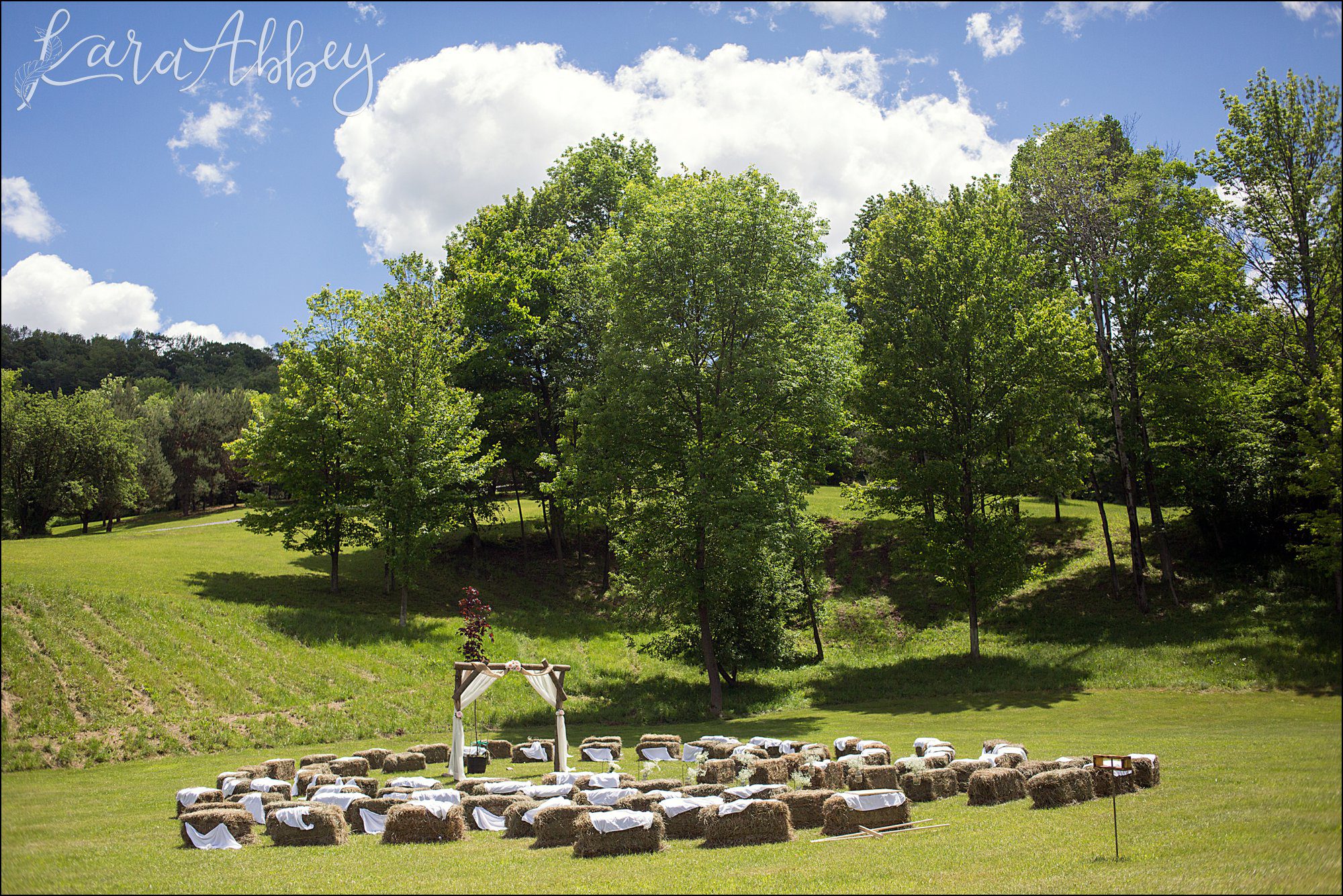 Summer Blush Wedding at Foggy Hollow by Irwin, PA Wedding Photographer