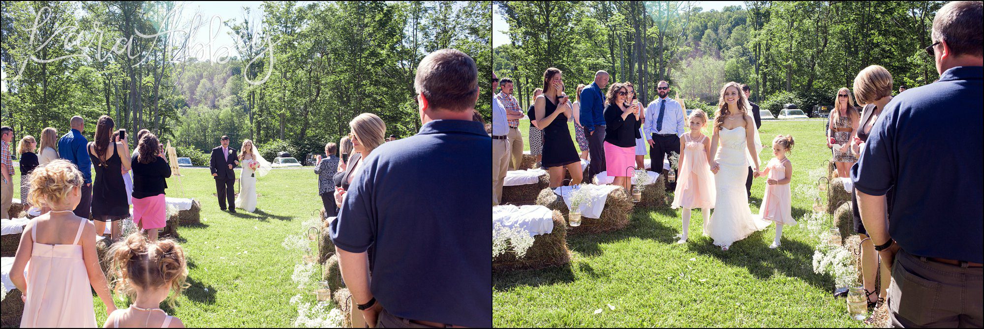 Summer Blush Wedding at Foggy Hollow by Irwin, PA Wedding Photographer