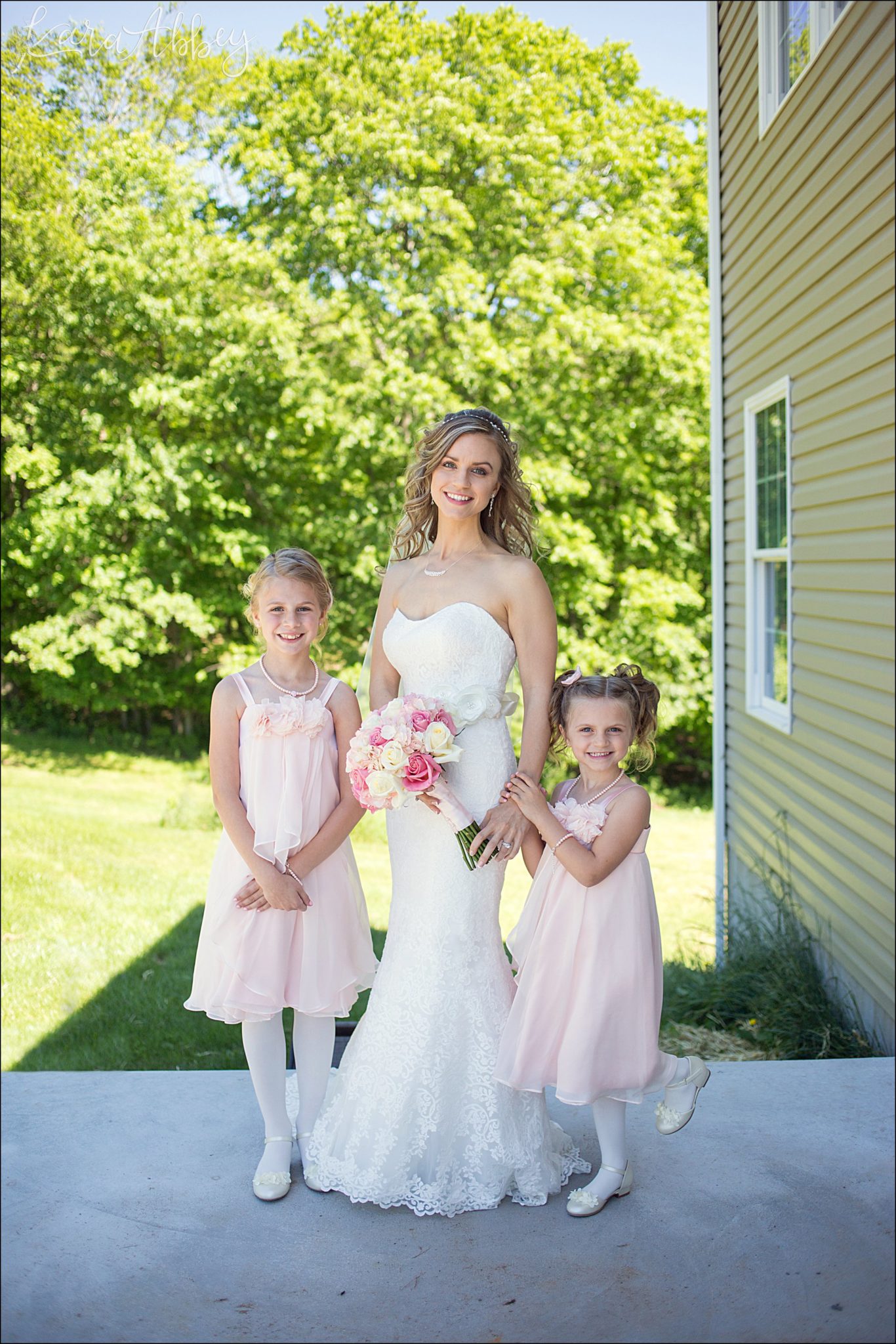 Summer Blush Wedding at Foggy Hollow by Irwin, PA Wedding Photographer