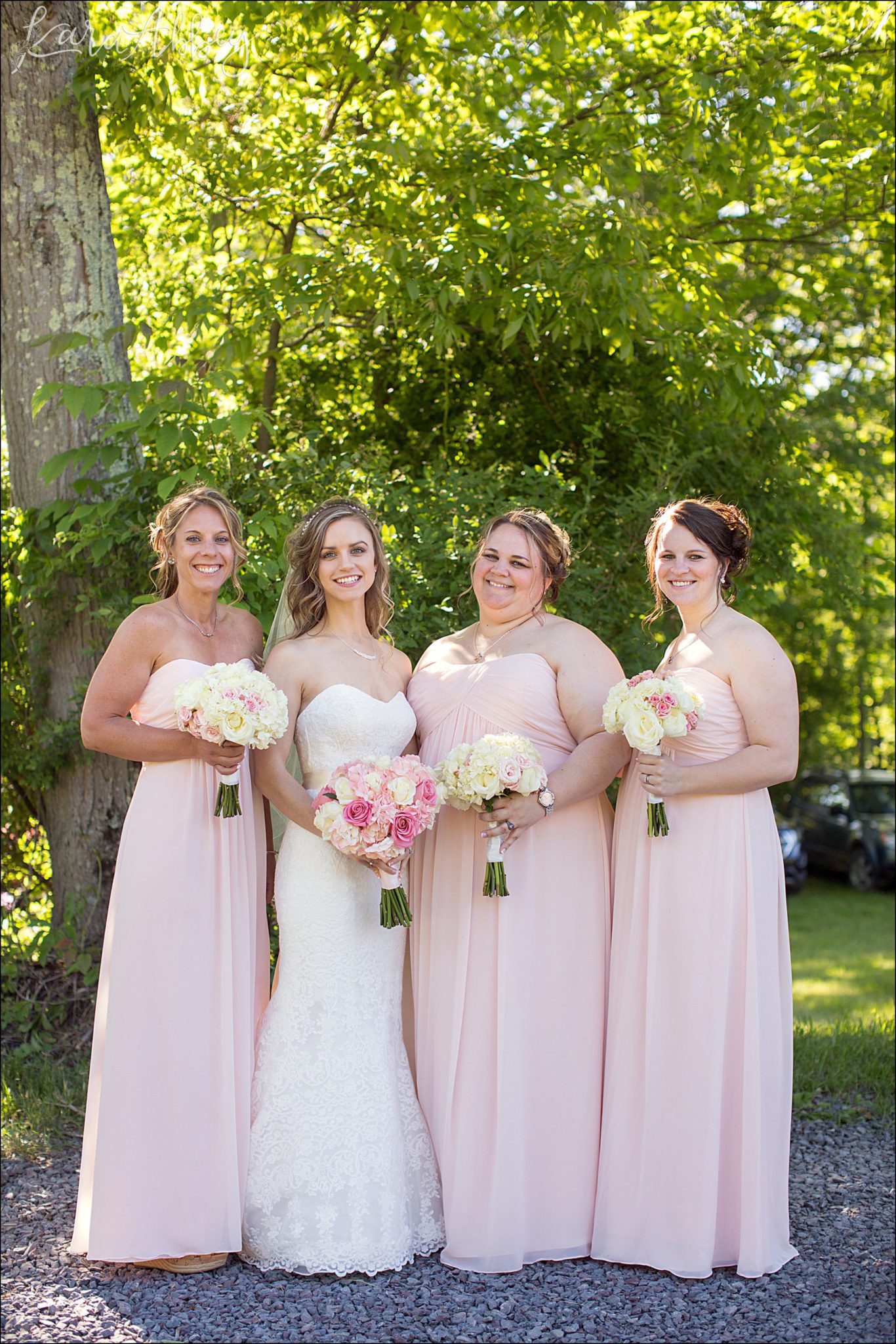 Summer Blush Wedding at Foggy Hollow by Irwin, PA Wedding Photographer