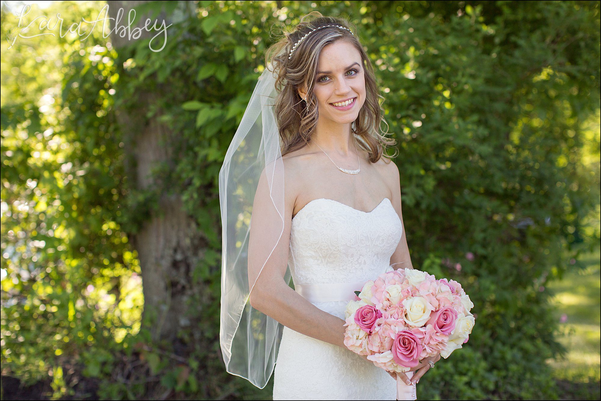Summer Blush Wedding at Foggy Hollow by Irwin, PA Wedding Photographer