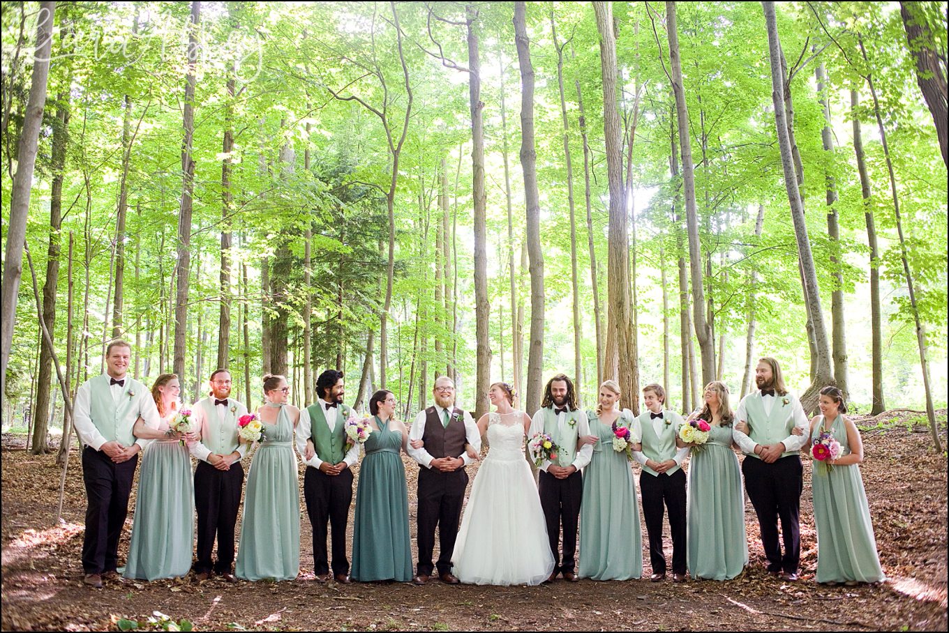Vibrant Celtic Fairy Tale Wedding at New Park in Ithaca, NY