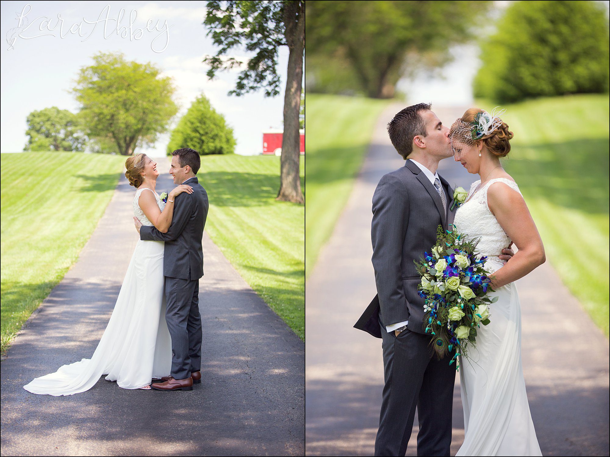 Summer Backyard Intimate Wedding - Bride & Groom Portraits - in Irwin, PA