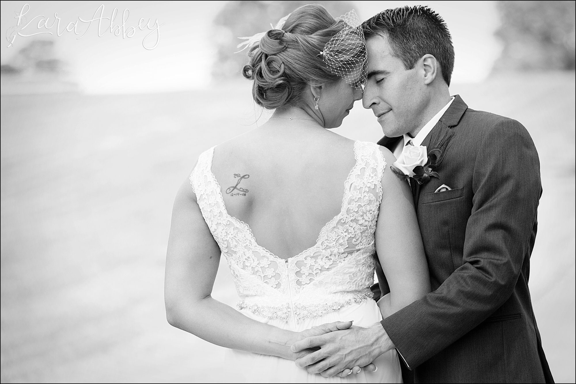 Summer Backyard Intimate Wedding - Bride & Groom Portraits - in Irwin, PA