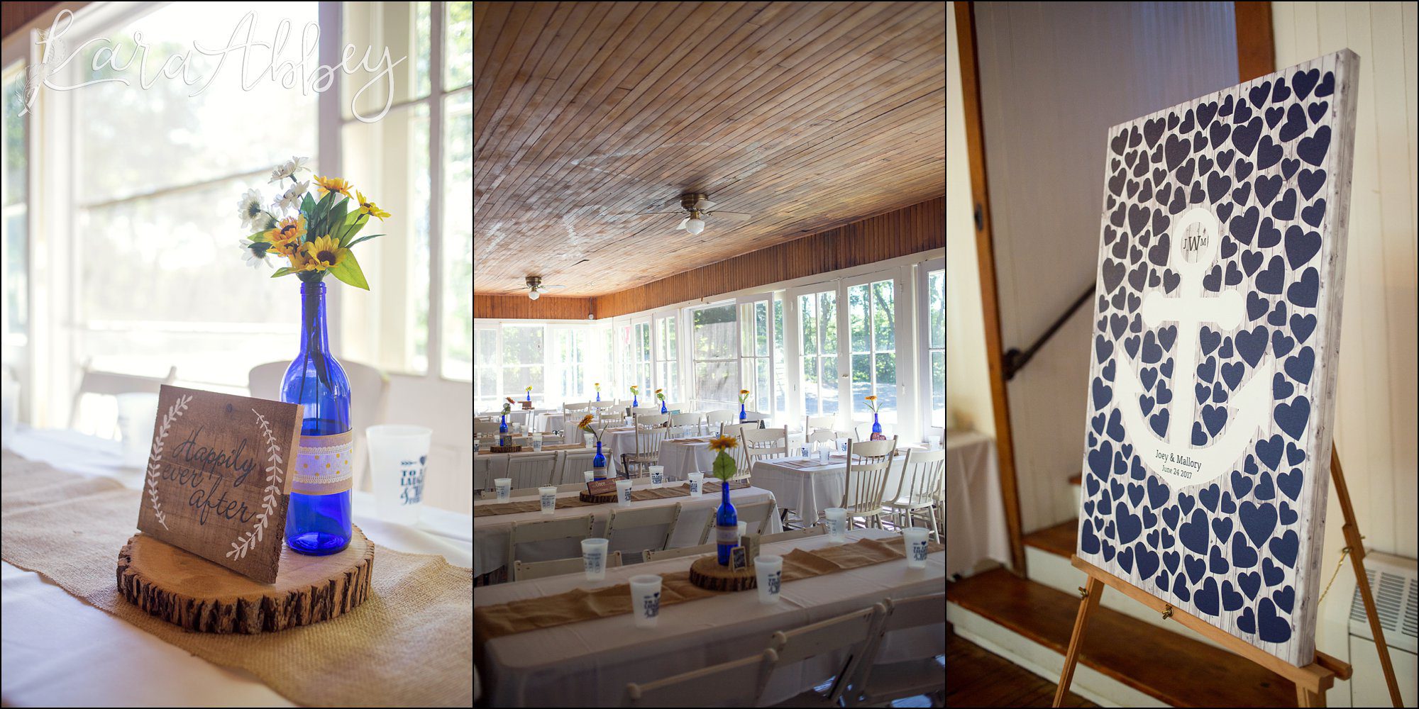Laid Back Rustic Chic Summer Wedding at the Inn on Quarry Glenn in Towanda, PA