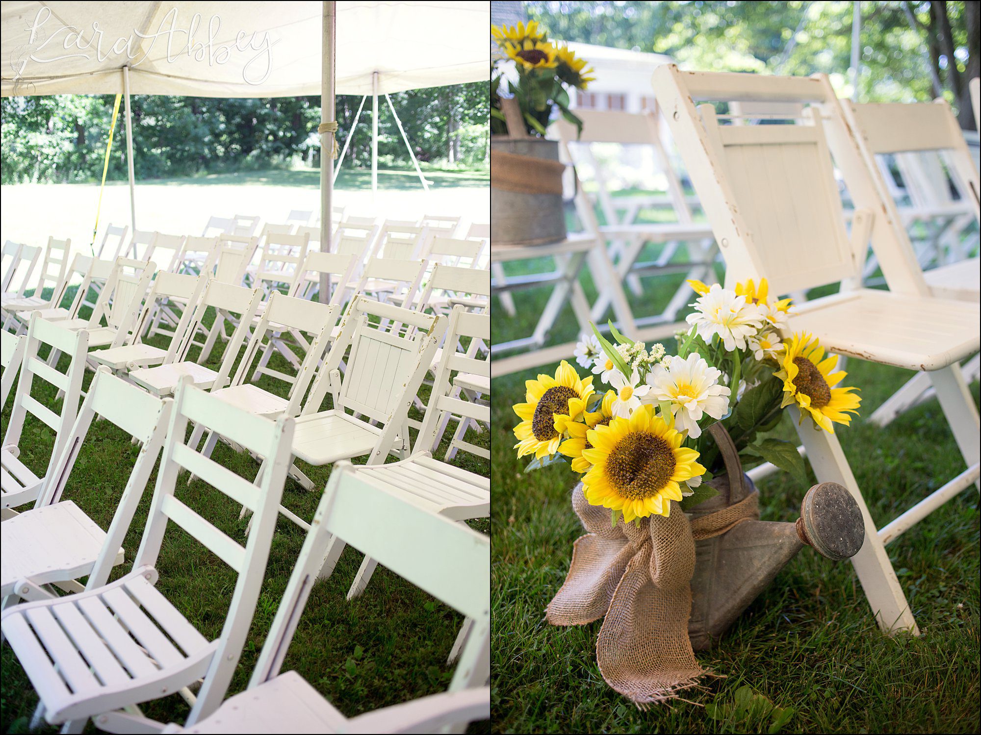 Laid Back Rustic Chic Summer Wedding at the Inn on Quarry Glenn in Towanda, PA
