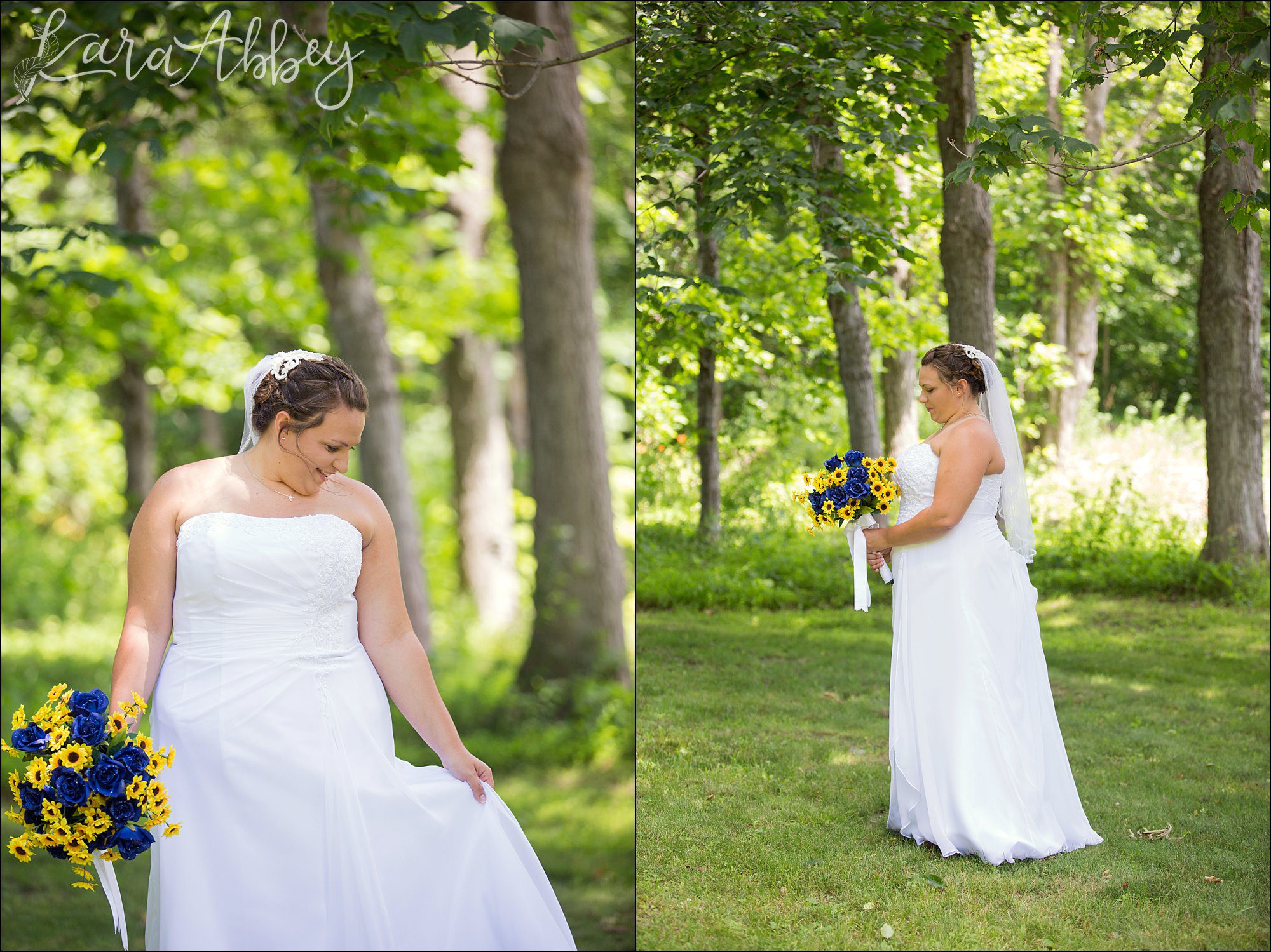 Laid Back Rustic Chic Summer Wedding at the Inn on Quarry Glenn in Towanda, PA