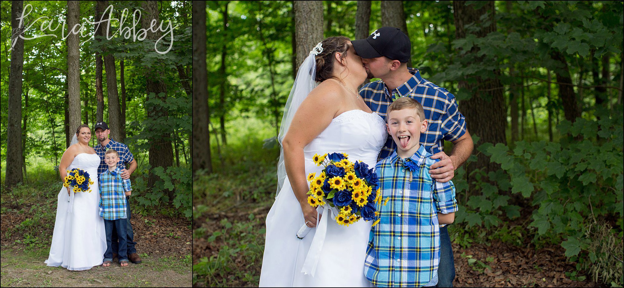 Laid Back Rustic Chic Summer Wedding at the Inn on Quarry Glenn in Towanda, PA