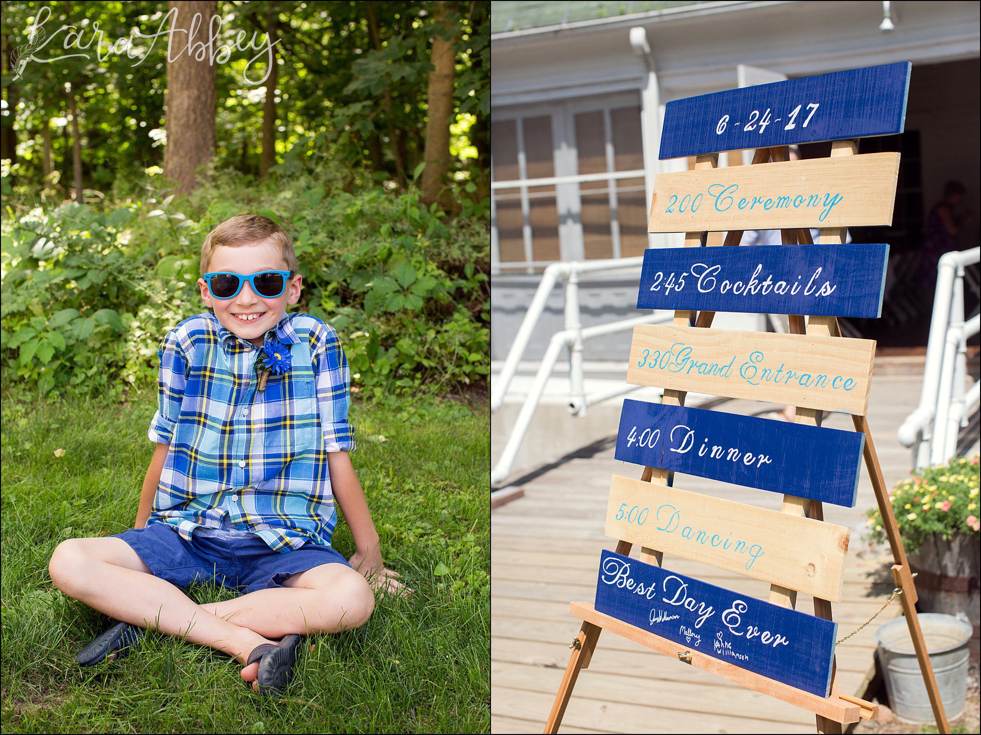 Laid Back Rustic Chic Summer Wedding at the Inn on Quarry Glenn in Towanda, PA
