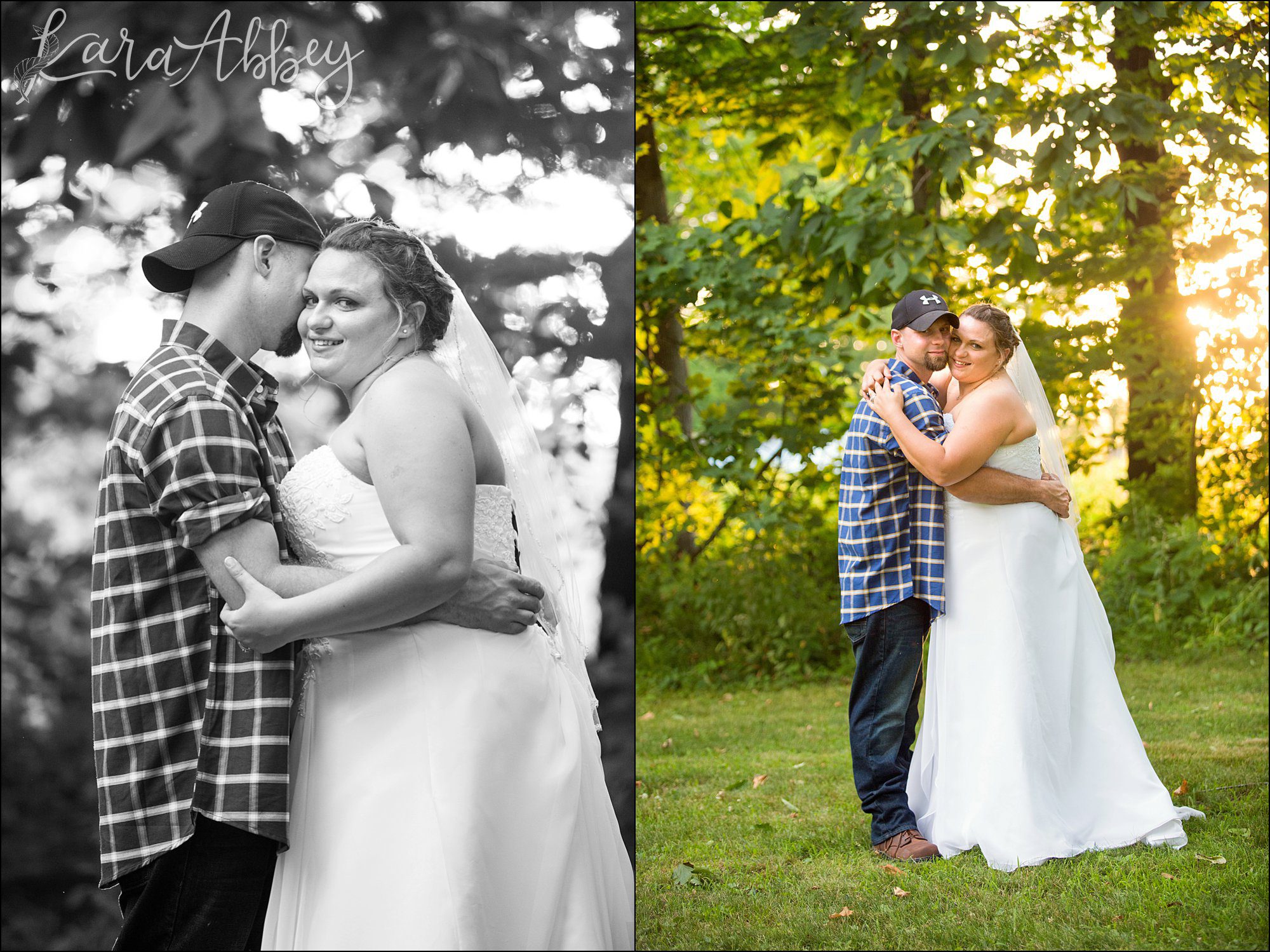Laid Back Rustic Chic Summer Wedding at the Inn on Quarry Glenn in Towanda, PA