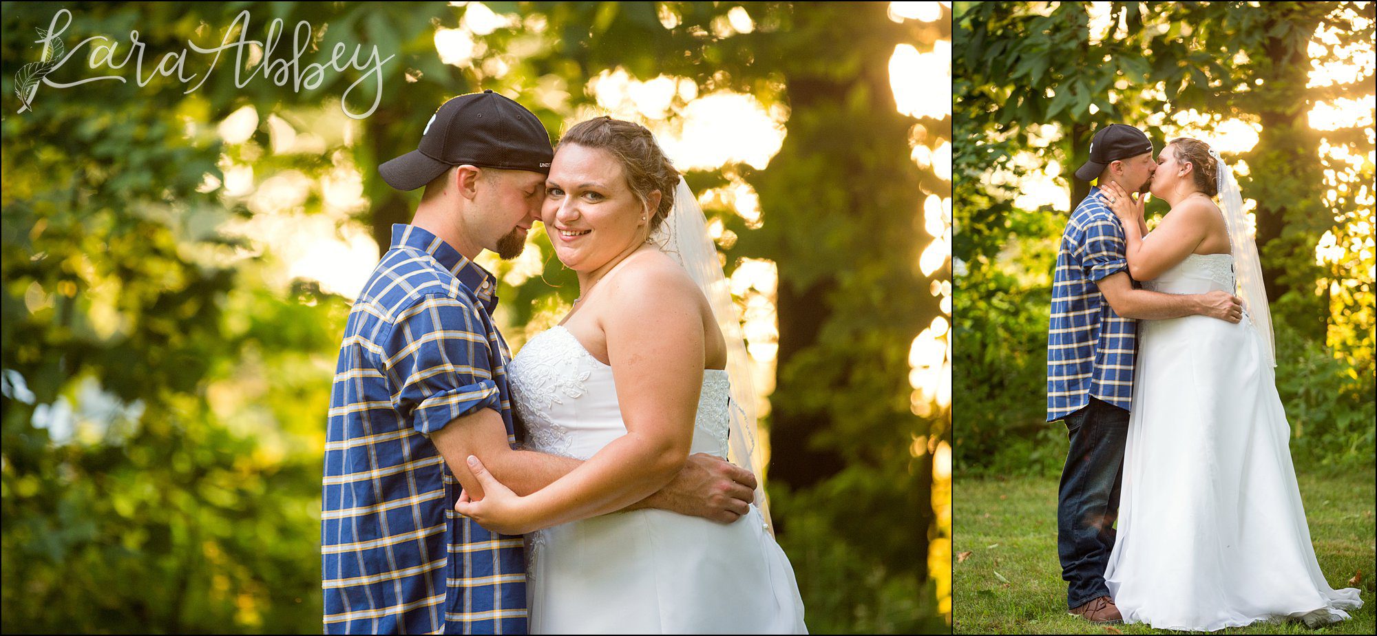 Laid Back Rustic Chic Summer Wedding at the Inn on Quarry Glenn in Towanda, PA