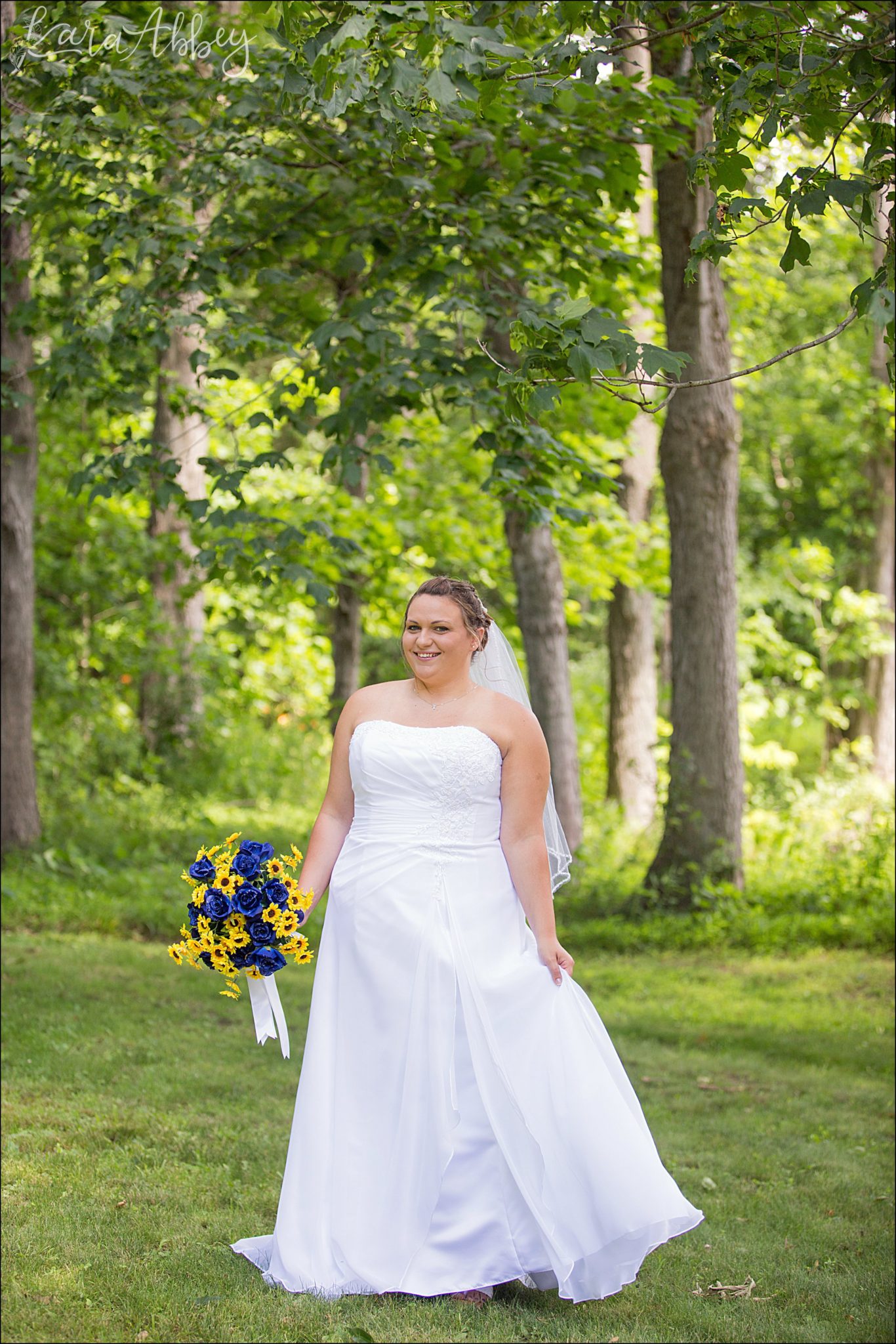 Laid Back Rustic Chic Summer Wedding at the Inn on Quarry Glenn in Towanda, PA