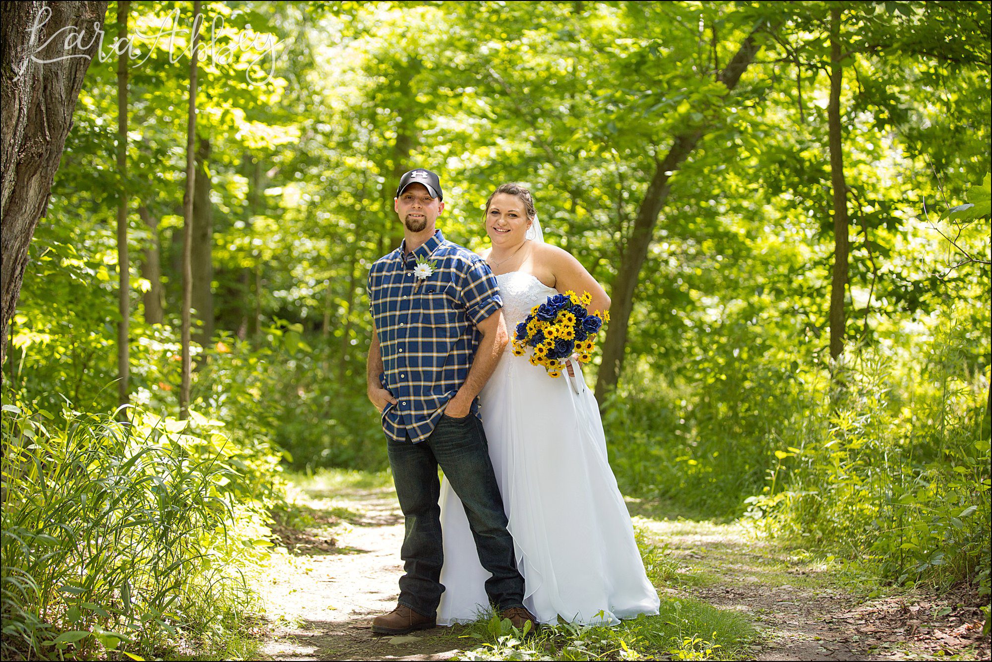 Laid Back Rustic Chic Summer Wedding at the Inn on Quarry Glenn in Towanda, PA
