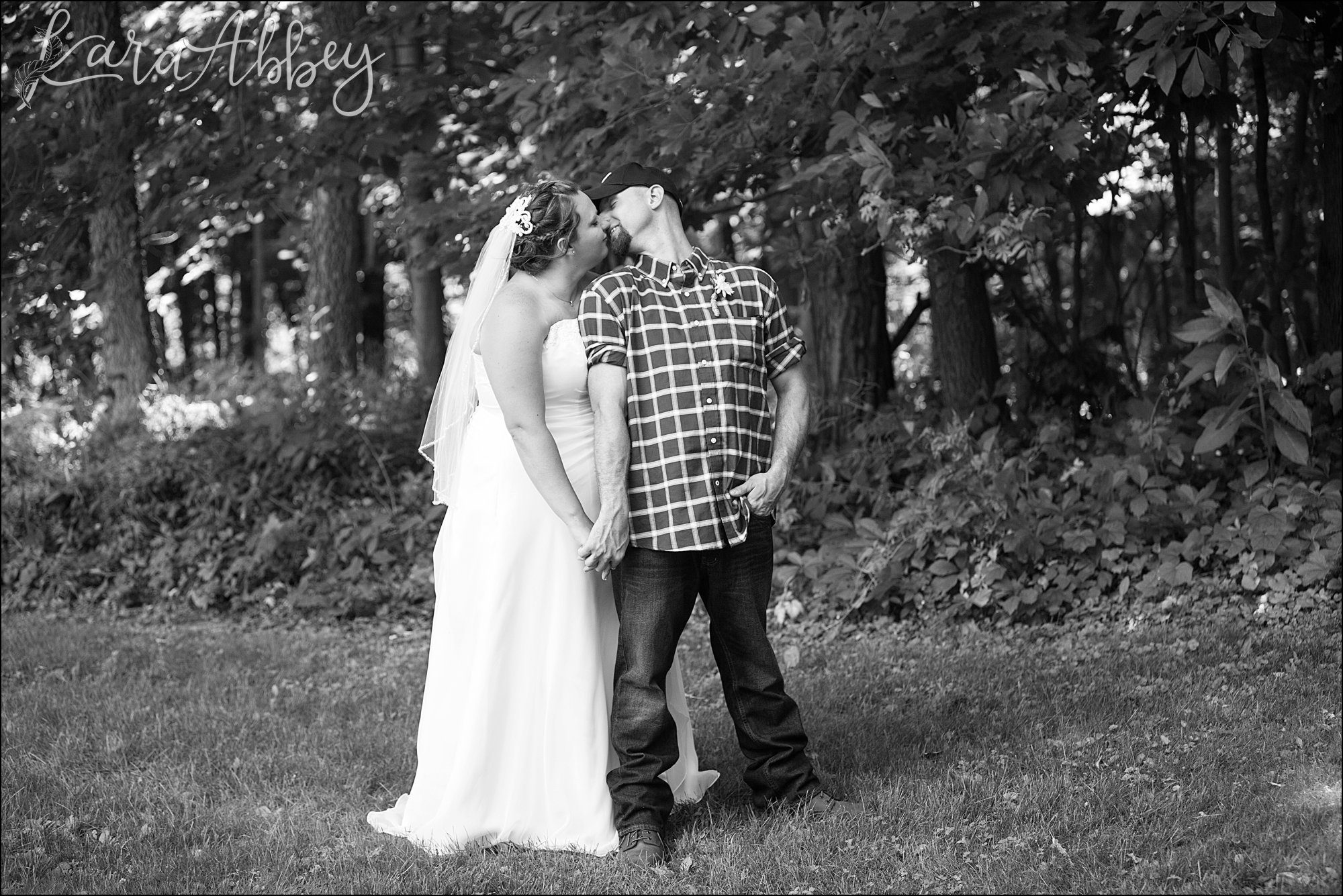 Laid Back Rustic Chic Summer Wedding at the Inn on Quarry Glenn in Towanda, PA