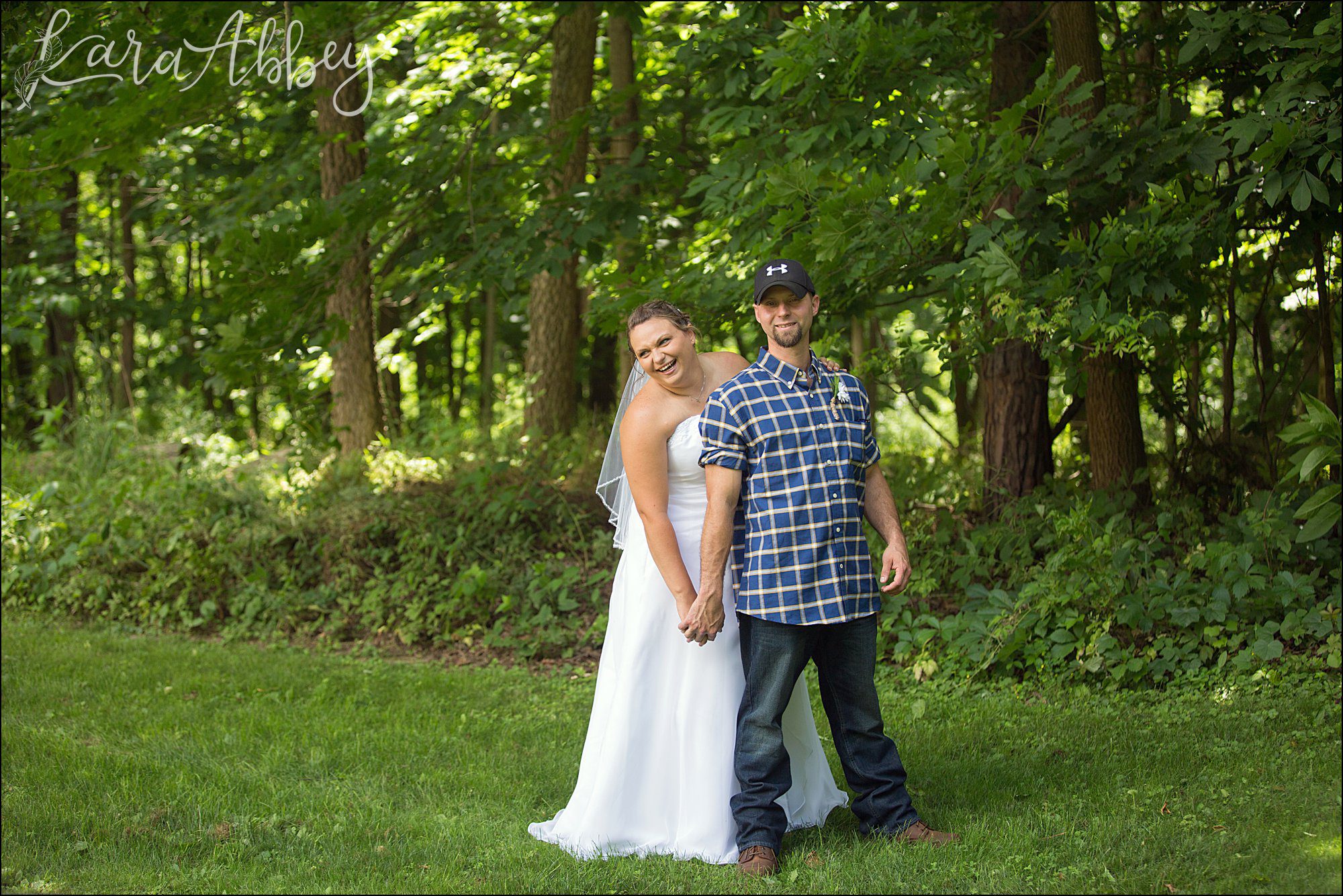Laid Back Rustic Chic Summer Wedding at the Inn on Quarry Glenn in Towanda, PA