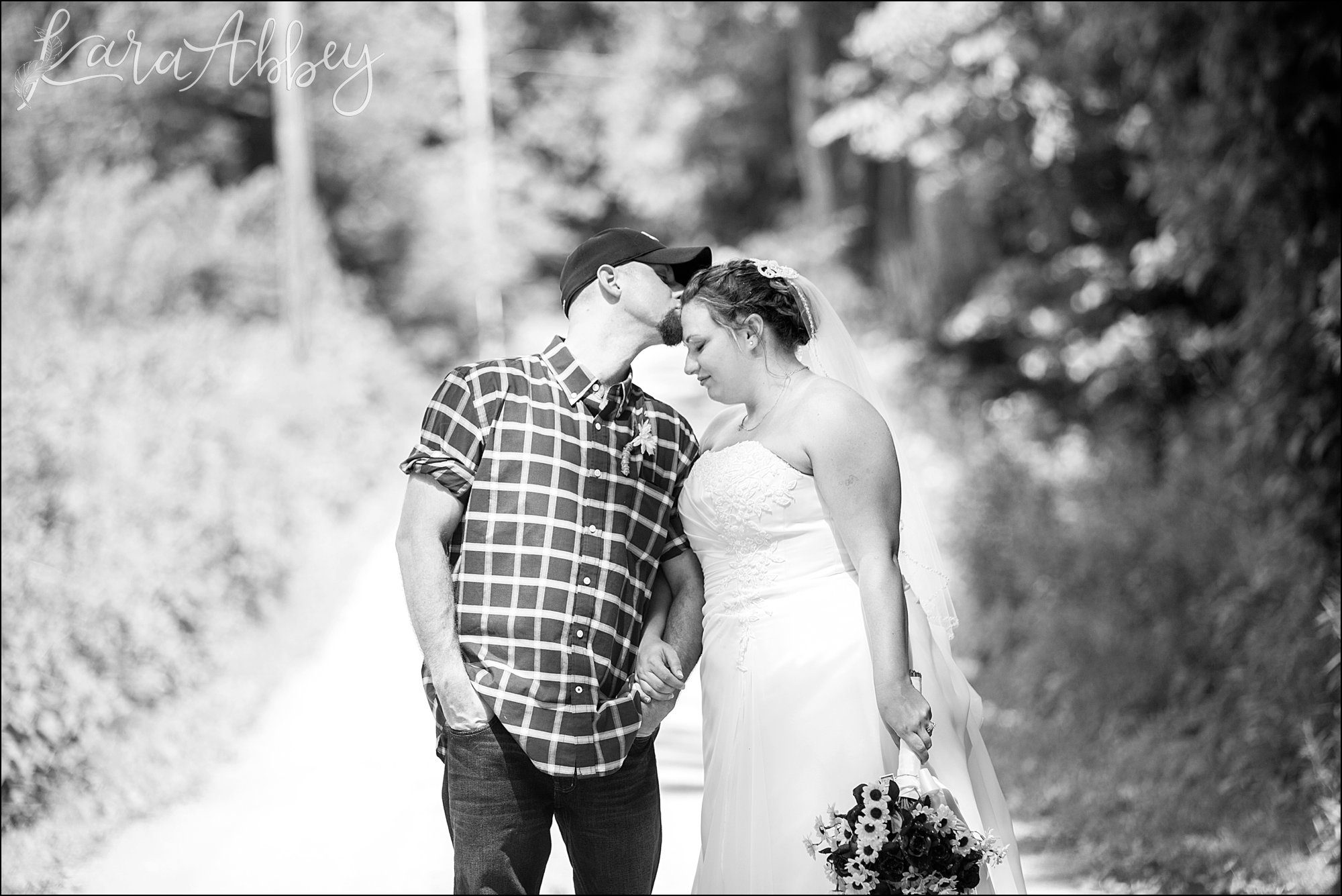 Laid Back Rustic Chic Summer Wedding at the Inn on Quarry Glenn in Towanda, PA