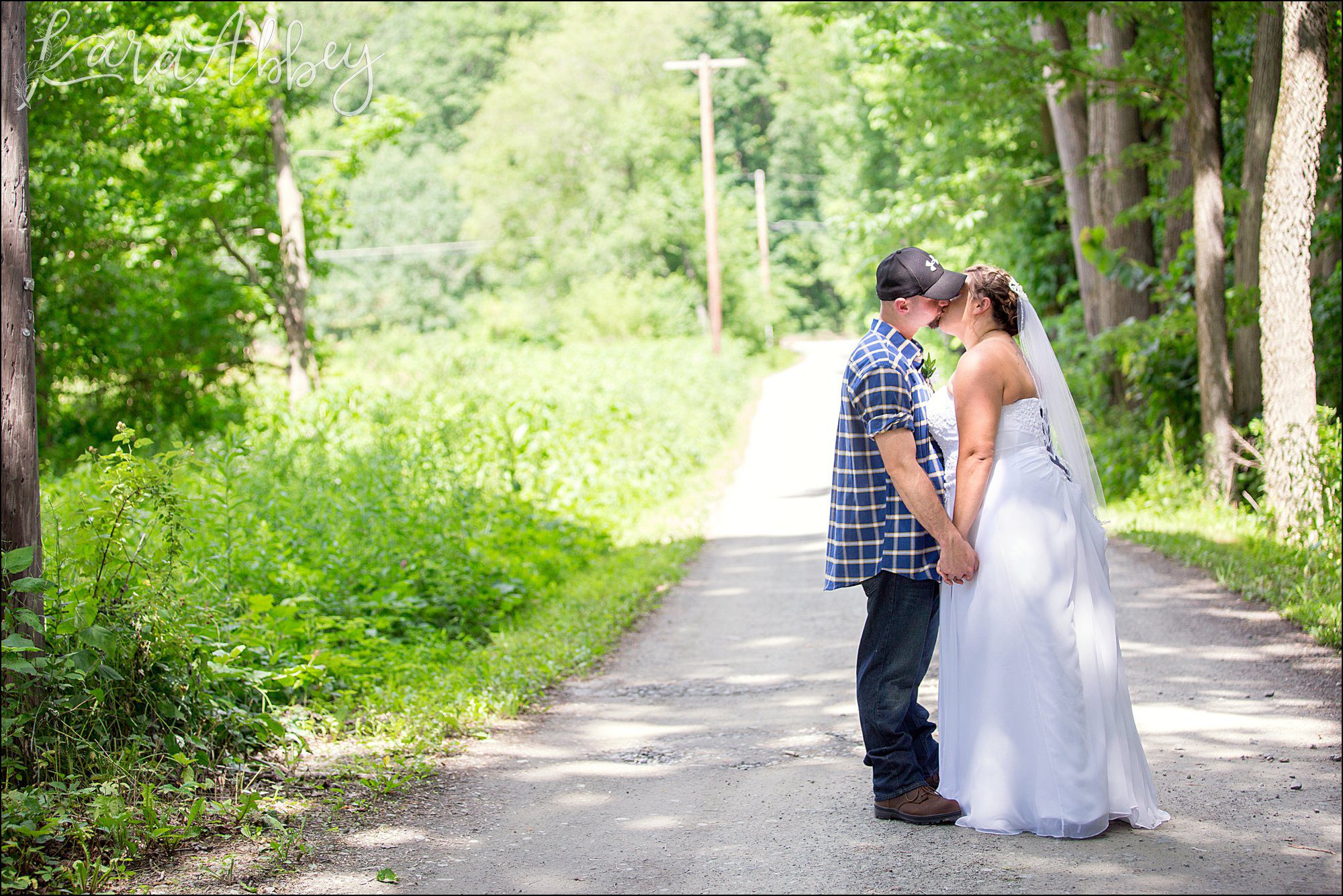 Laid Back Rustic Chic Summer Wedding at the Inn on Quarry Glenn in Towanda, PA