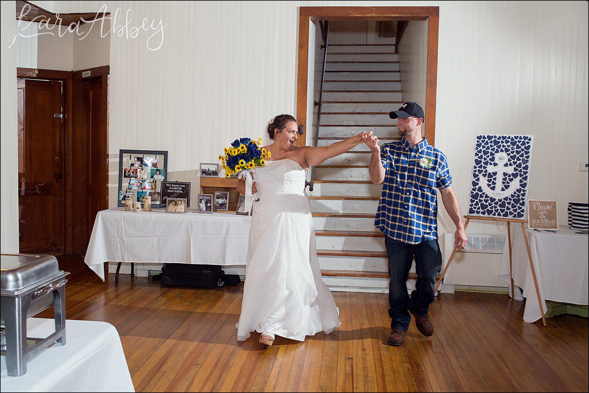 Laid Back Rustic Chic Summer Wedding at the Inn on Quarry Glenn in Towanda, PA