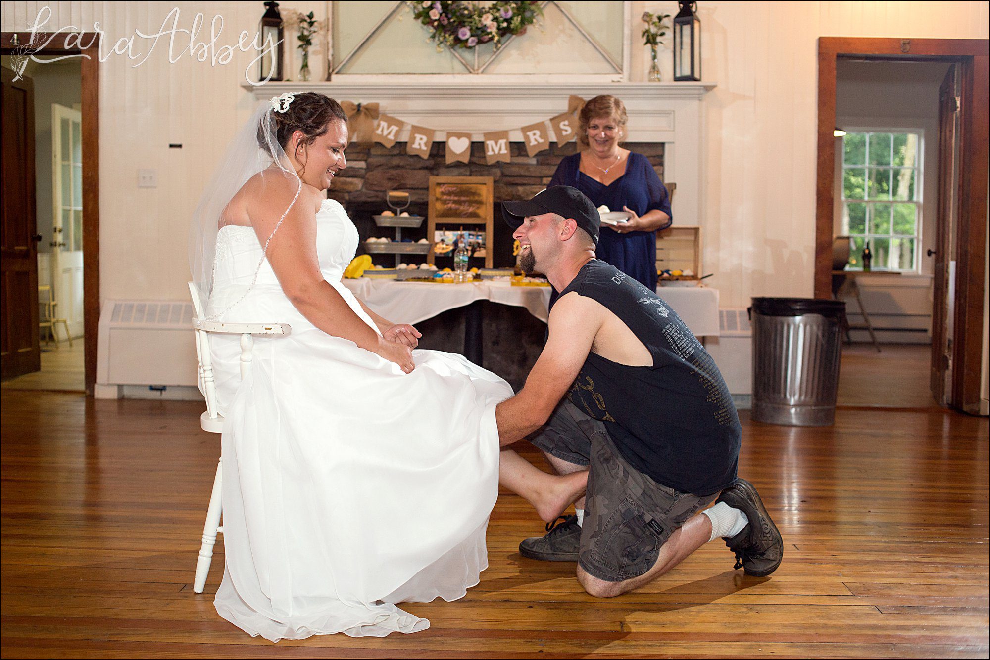 Laid Back Rustic Chic Summer Wedding at the Inn on Quarry Glenn in Towanda, PA