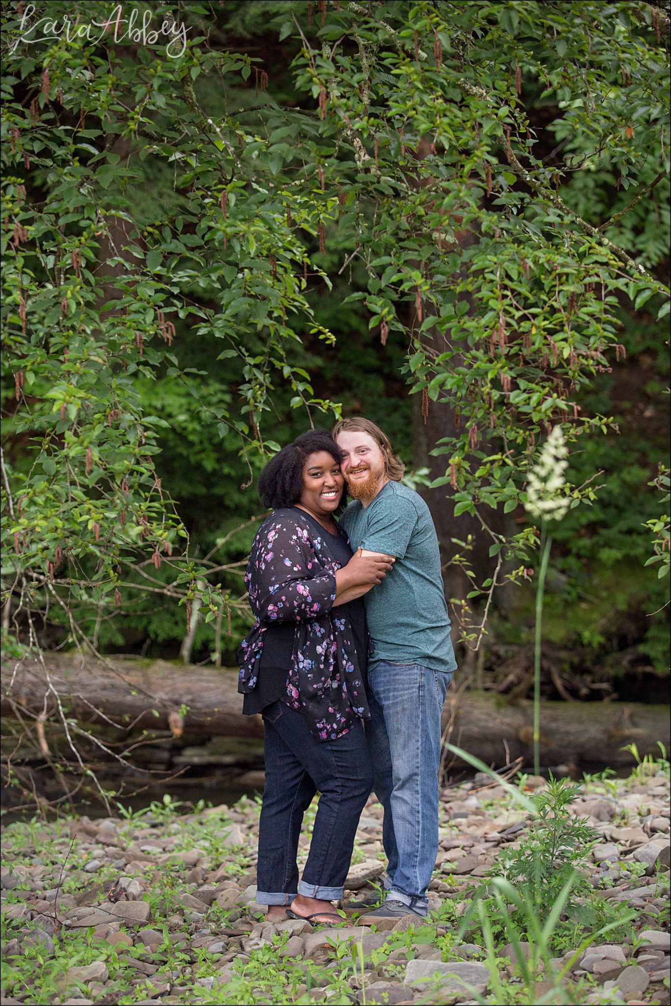 Sunrise Backyard Engagement Photography in Irwin, PA
