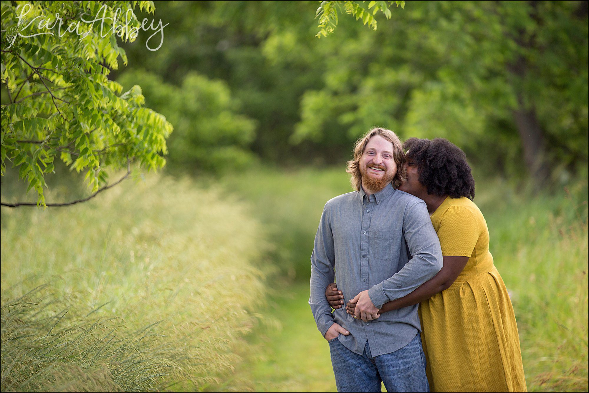Sunrise Backyard Engagement Photography in Irwin, PA
