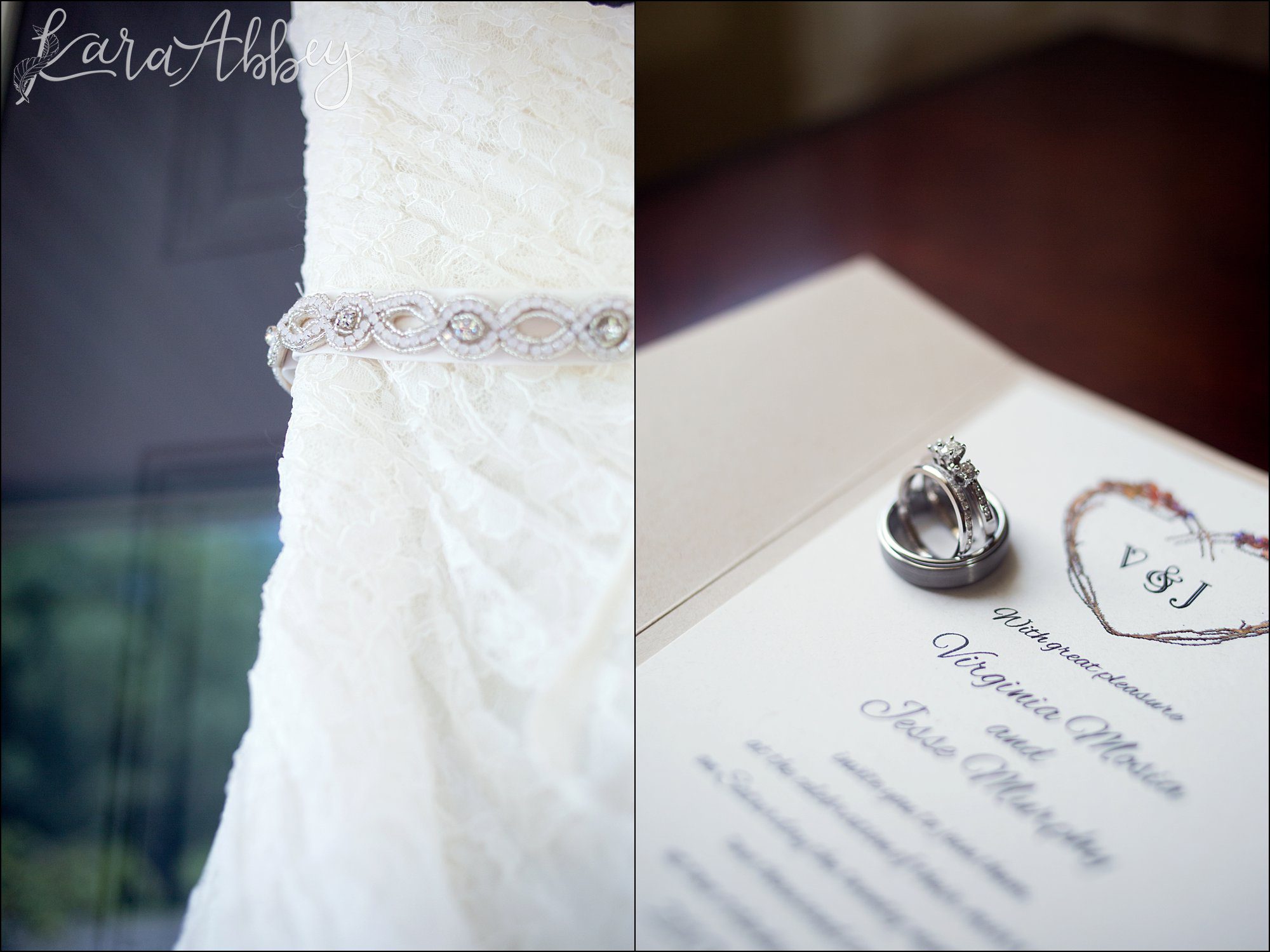 Laid Back Summer Backyard Wedding Bridal Details