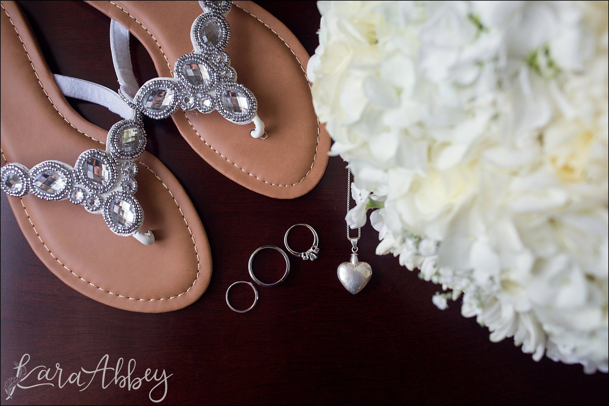 Laid Back Summer Backyard Wedding Bridal Details