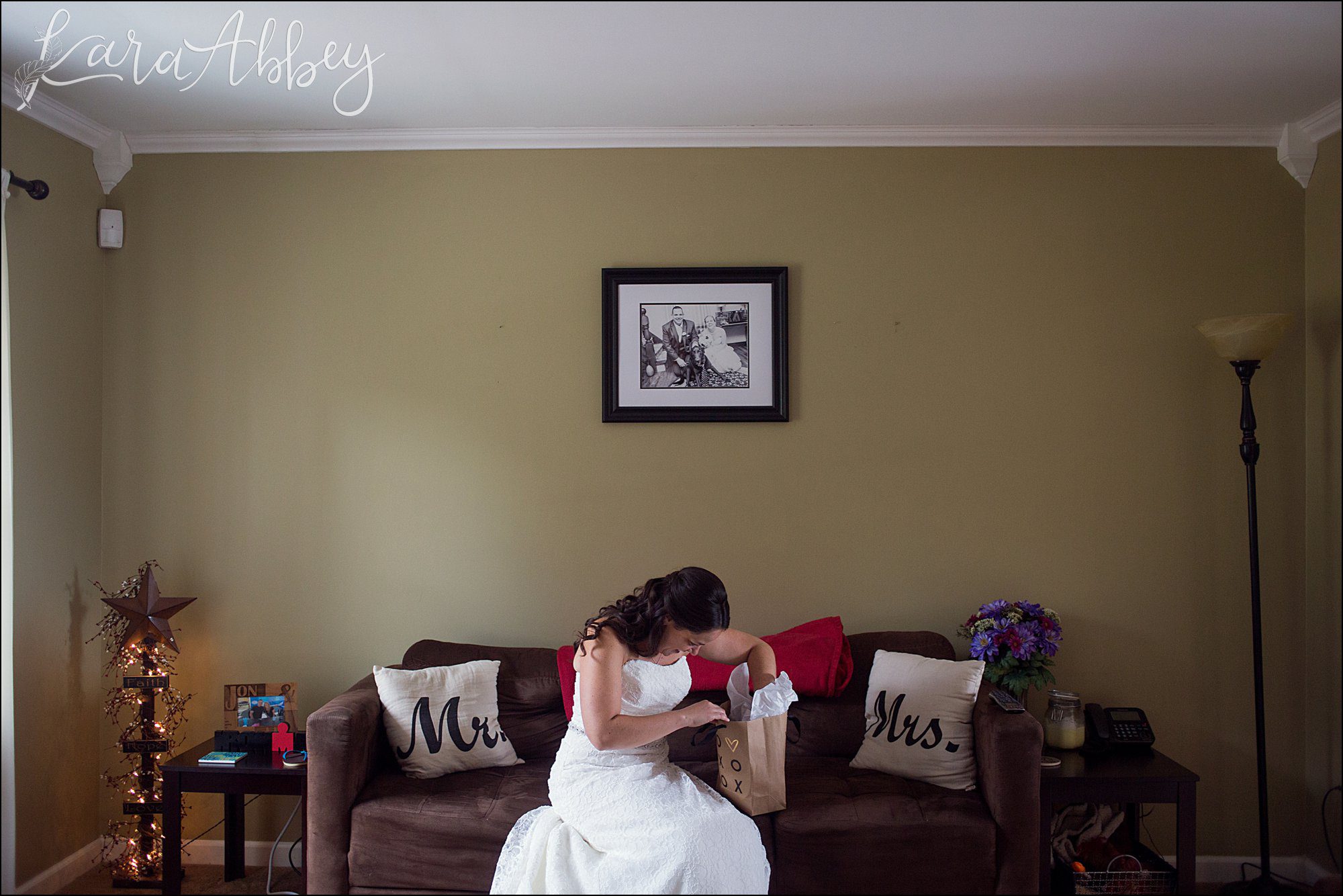 Laid Back Summer Backyard Wedding - Gift from the Groom