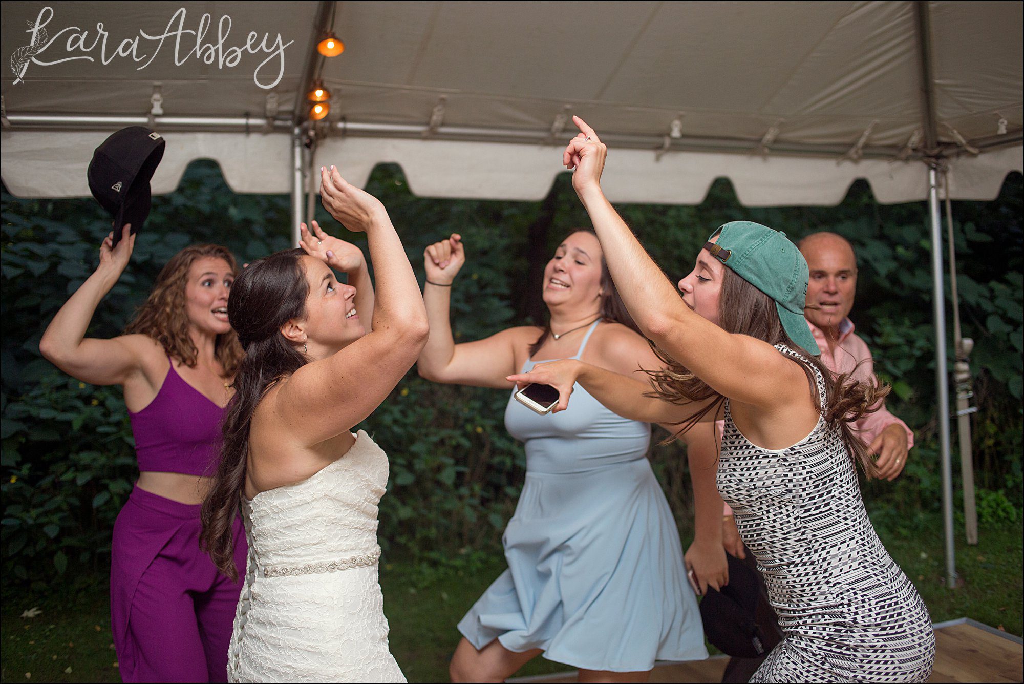 Laid Back Rustic DIY Summer Backyard Wedding Reception