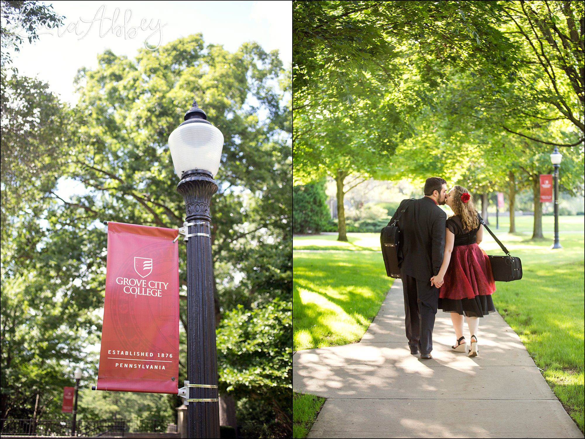 Summer Engagement Photography at Grove City College, Pennsylvania_0001Summer Engagement Photography at Grove City College, Pennsylvania