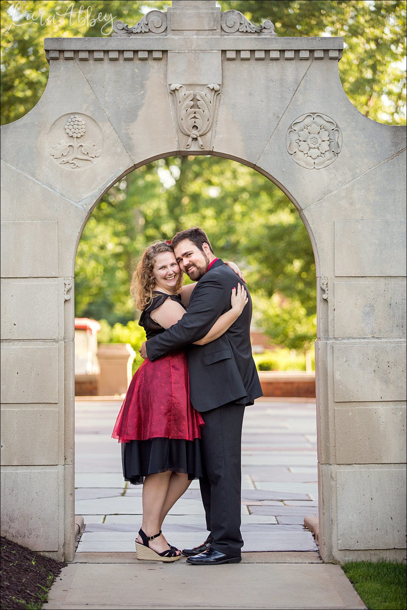 Summer Engagement Photography at Grove City College