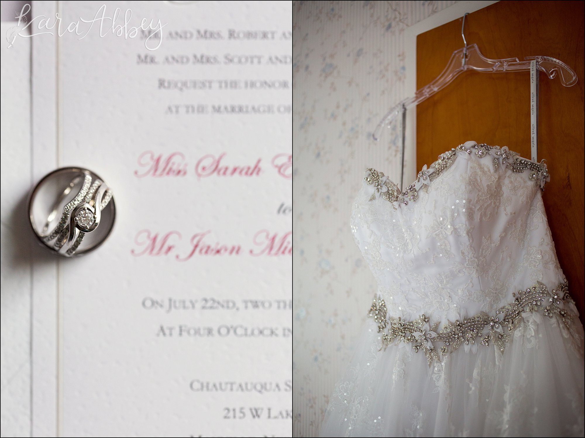 Christmas in July Wedding Theme at Chautauqua Inn in Mayville, NY