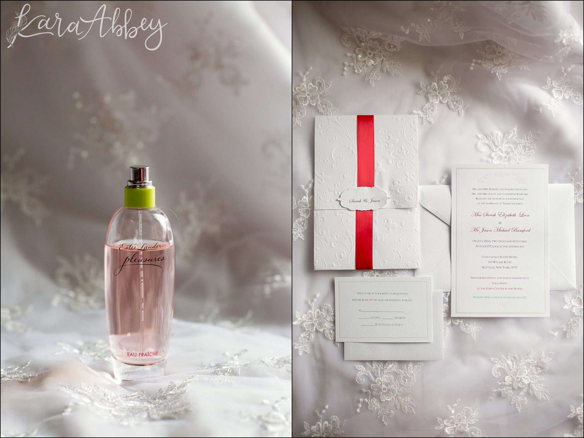 Christmas in July Wedding Theme at Chautauqua Inn in Mayville, NY