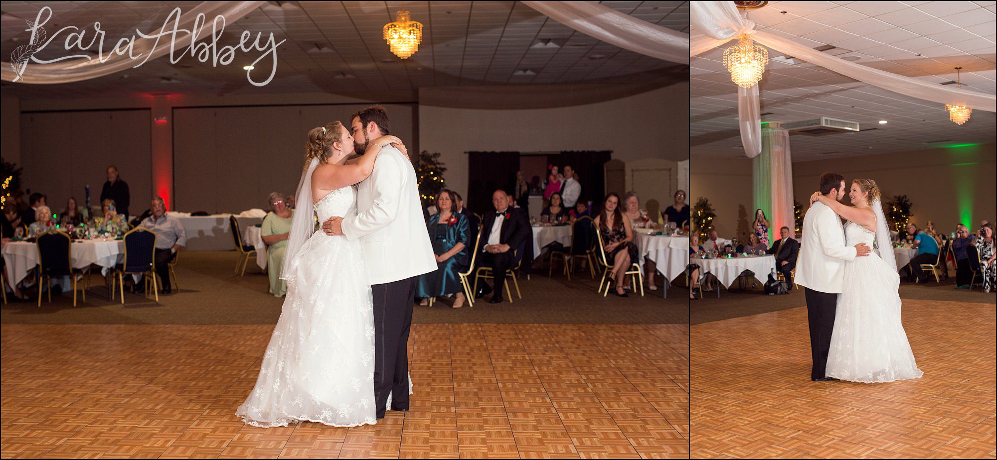 Christmas in July Wedding Themed Reception at Chautauqua Inn in Mayville, NY