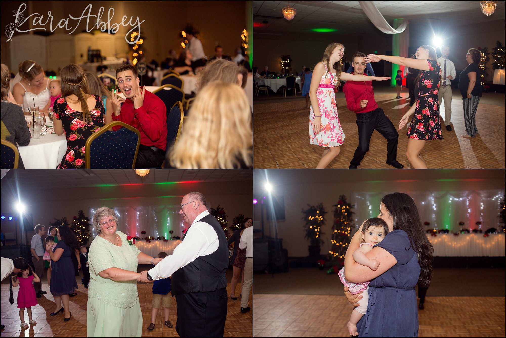 Christmas in July Wedding Themed Reception at Chautauqua Inn in Mayville, NY