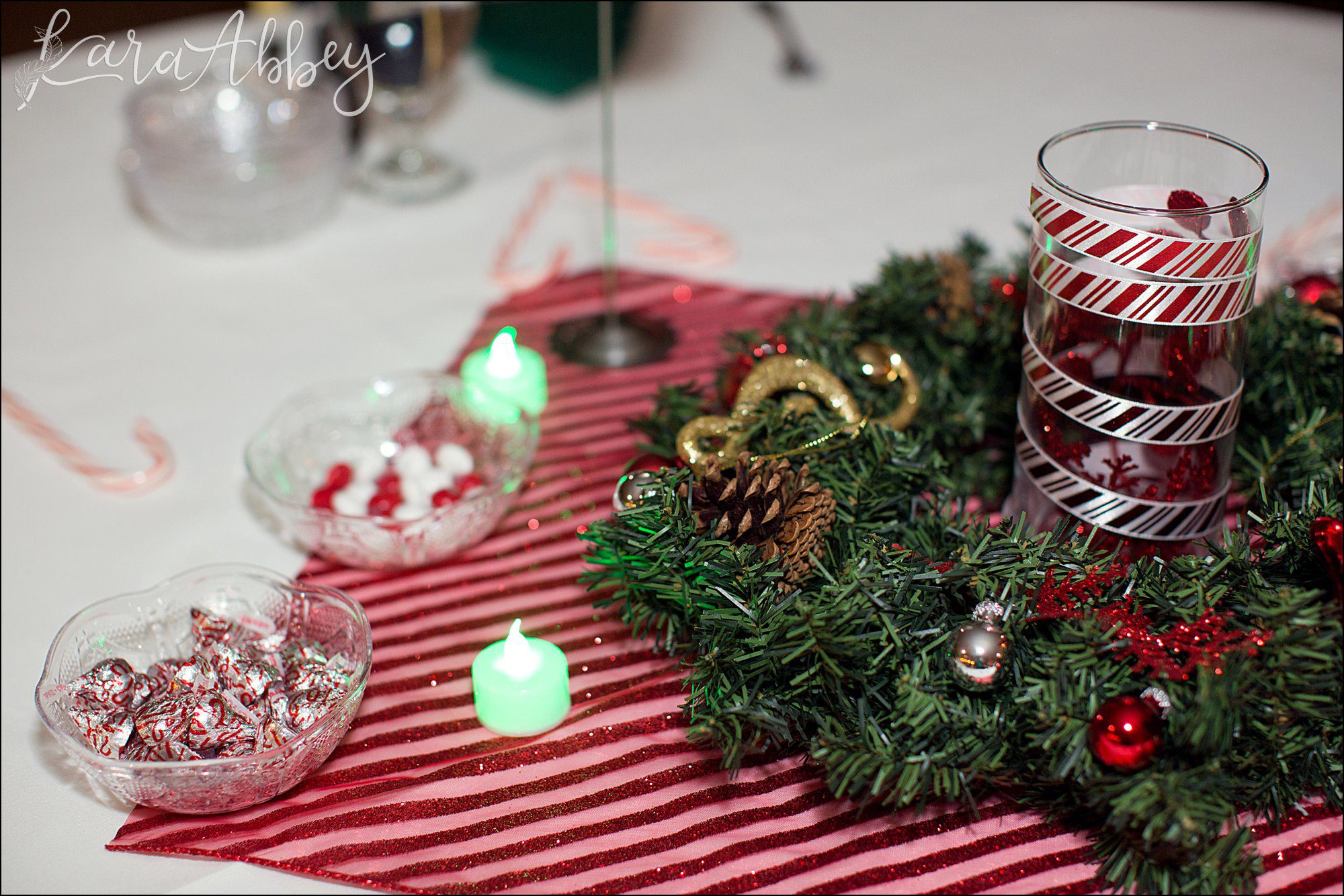 Christmas in July Wedding Themed Reception at Chautauqua Inn in Mayville, NY