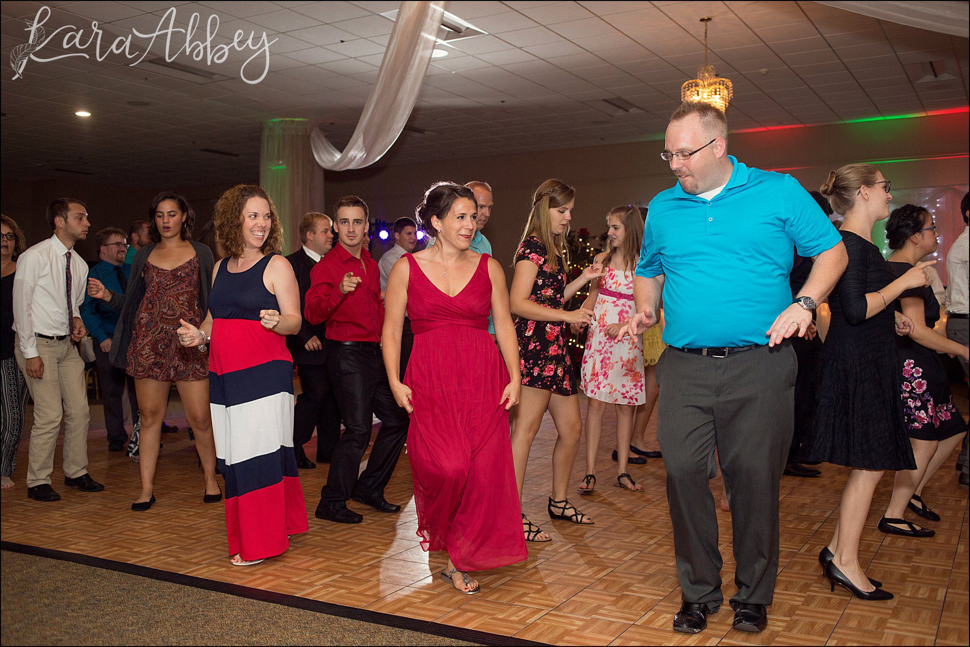 Christmas in July Wedding Themed Reception at Chautauqua Inn in Mayville, NY