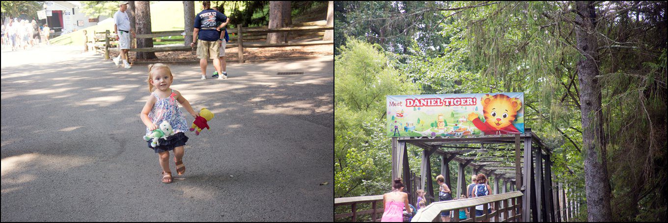 Daniel Tiger's Neighborhood Ride at Idlewild Park in Ligonier, PA